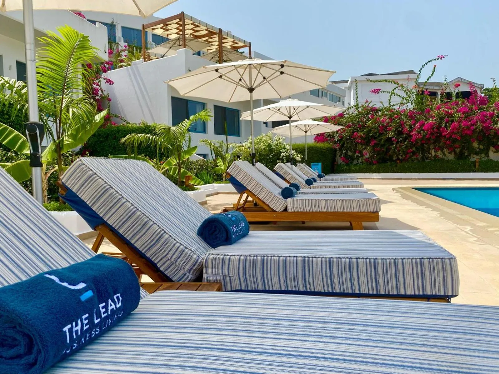 Swimming pool in The Lead Hotel