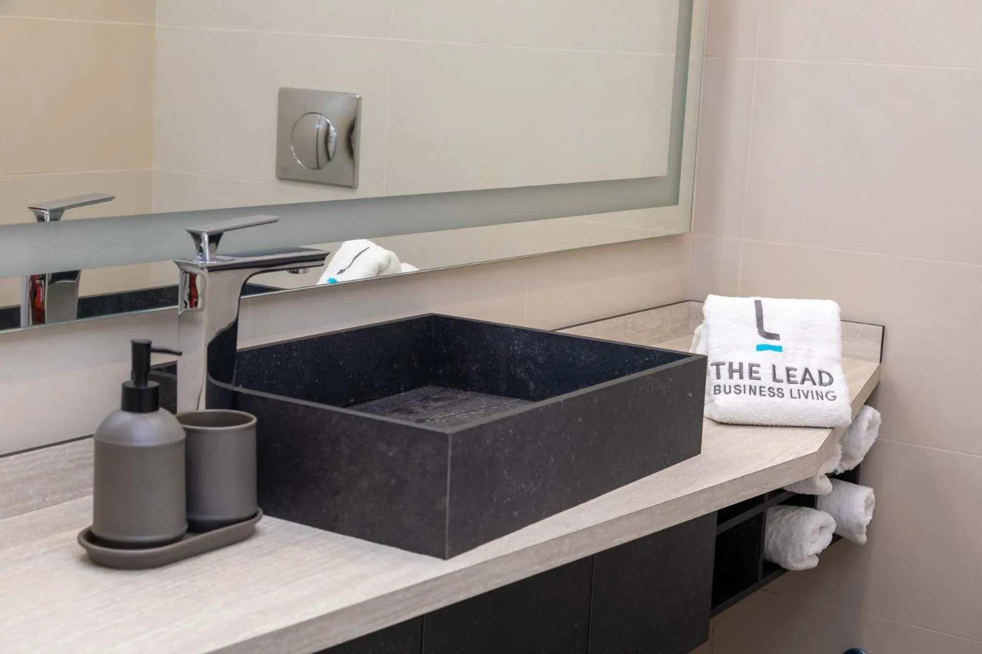 Bathroom in The Lead Hotel