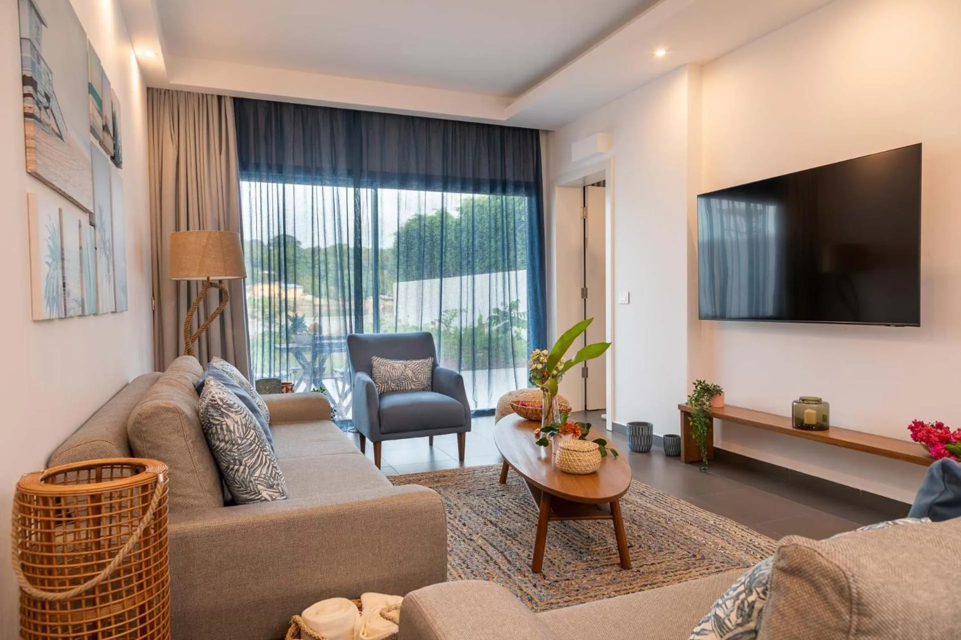 Seating area in The Lead Hotel