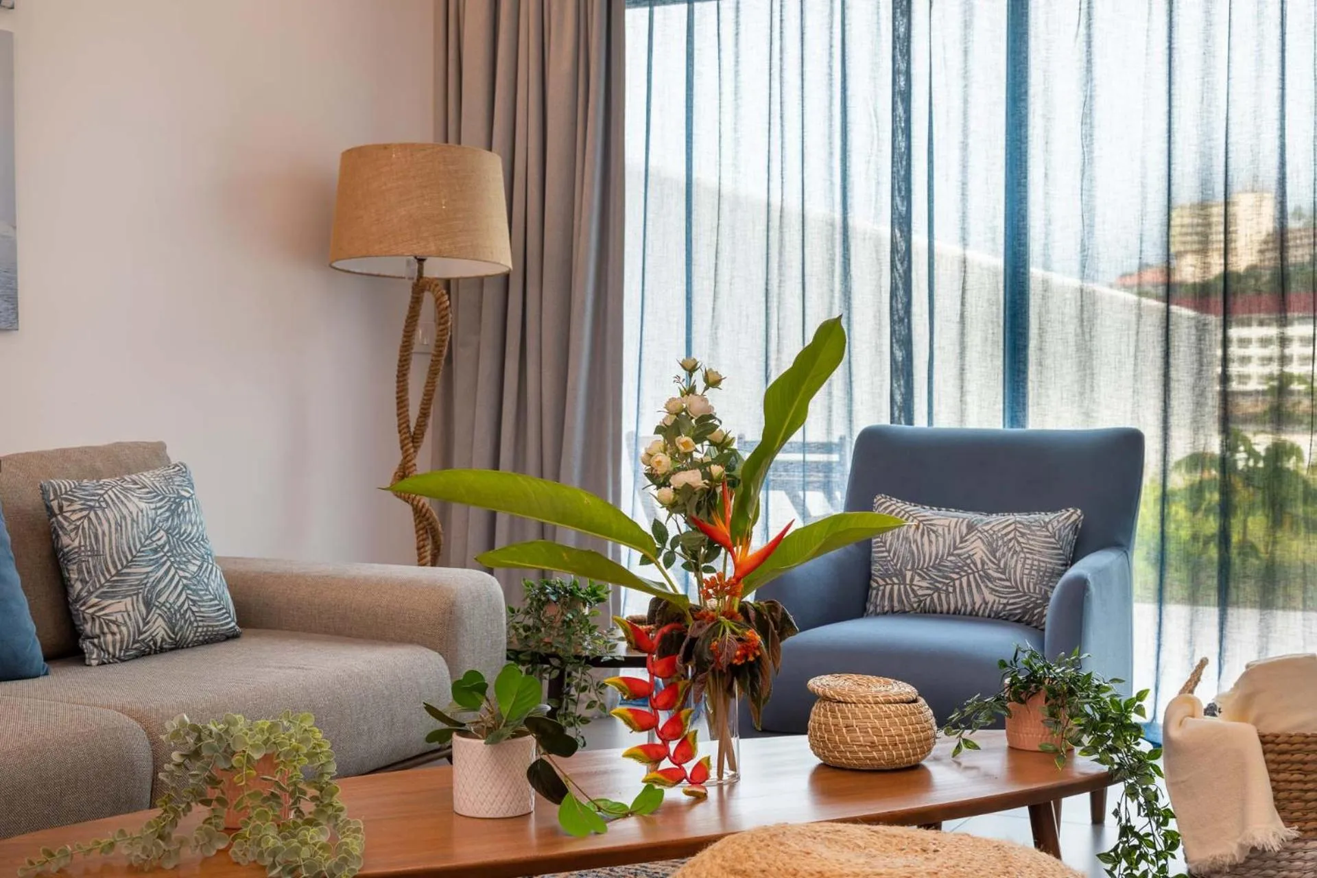 Seating area in The Lead Hotel