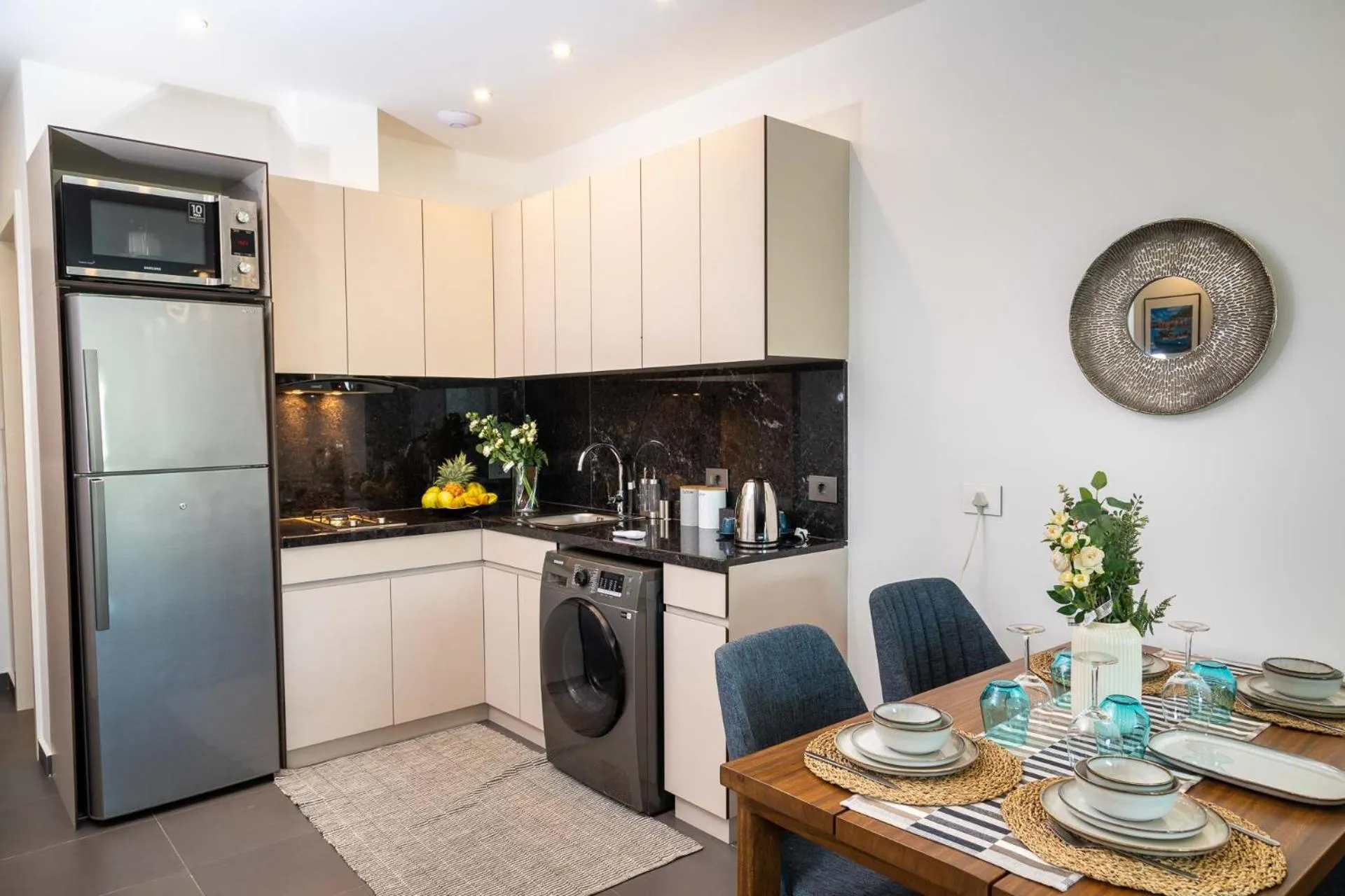 kitchen in The Lead Hotel