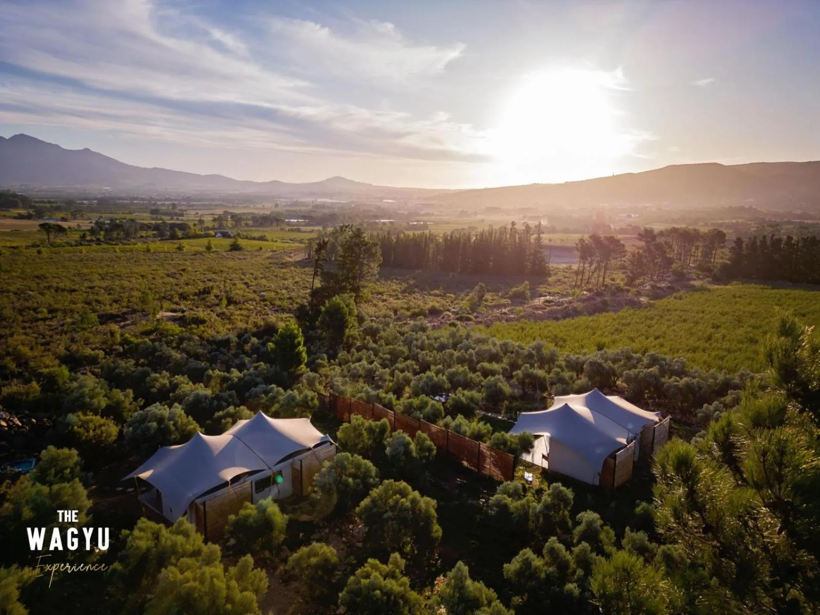 Bird's eye view in Wagyu Mountain Lodge