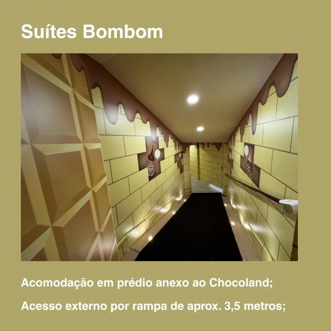 Property building in Chocoland Hotel Gramado