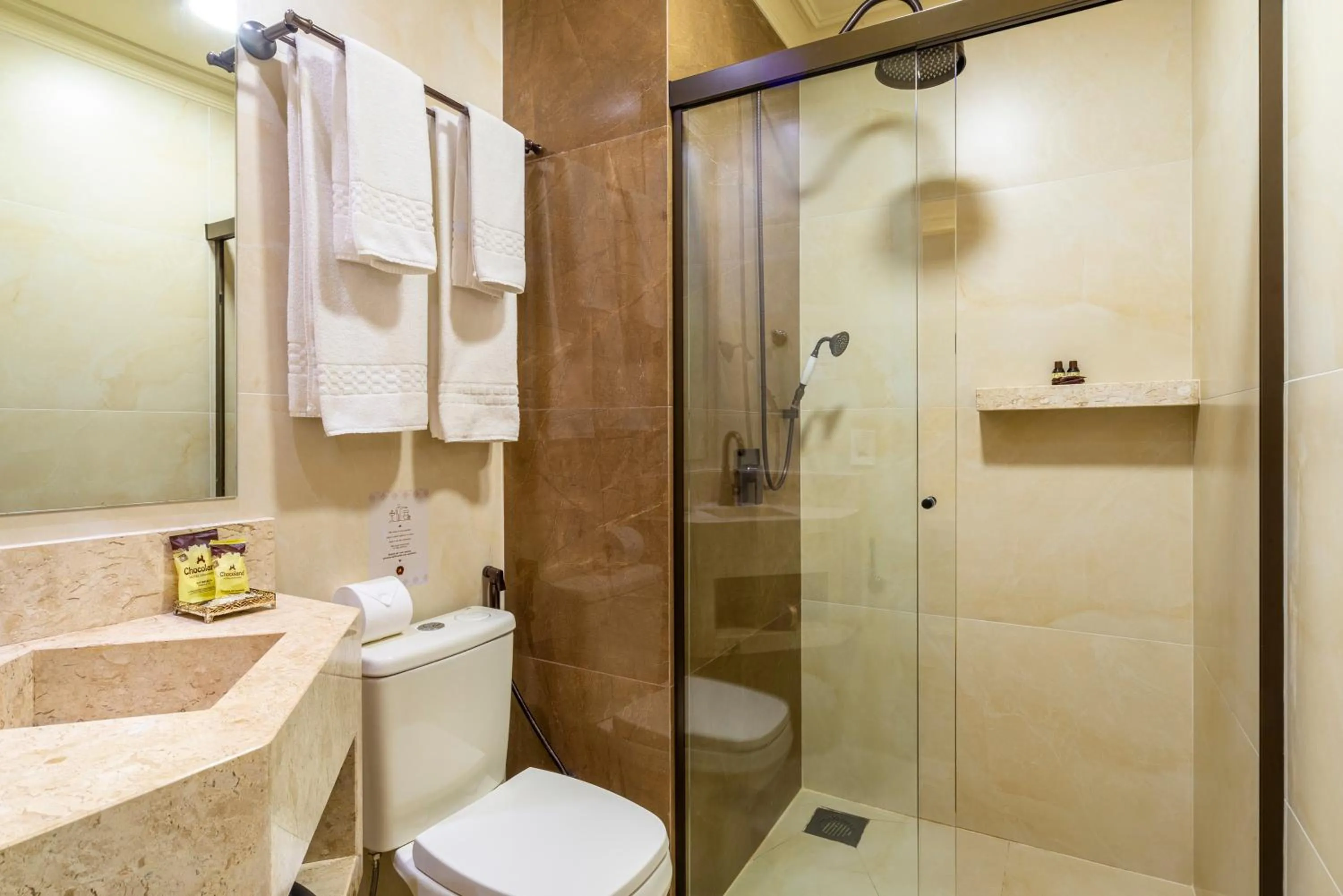 Shower in Chocoland Hotel Gramado