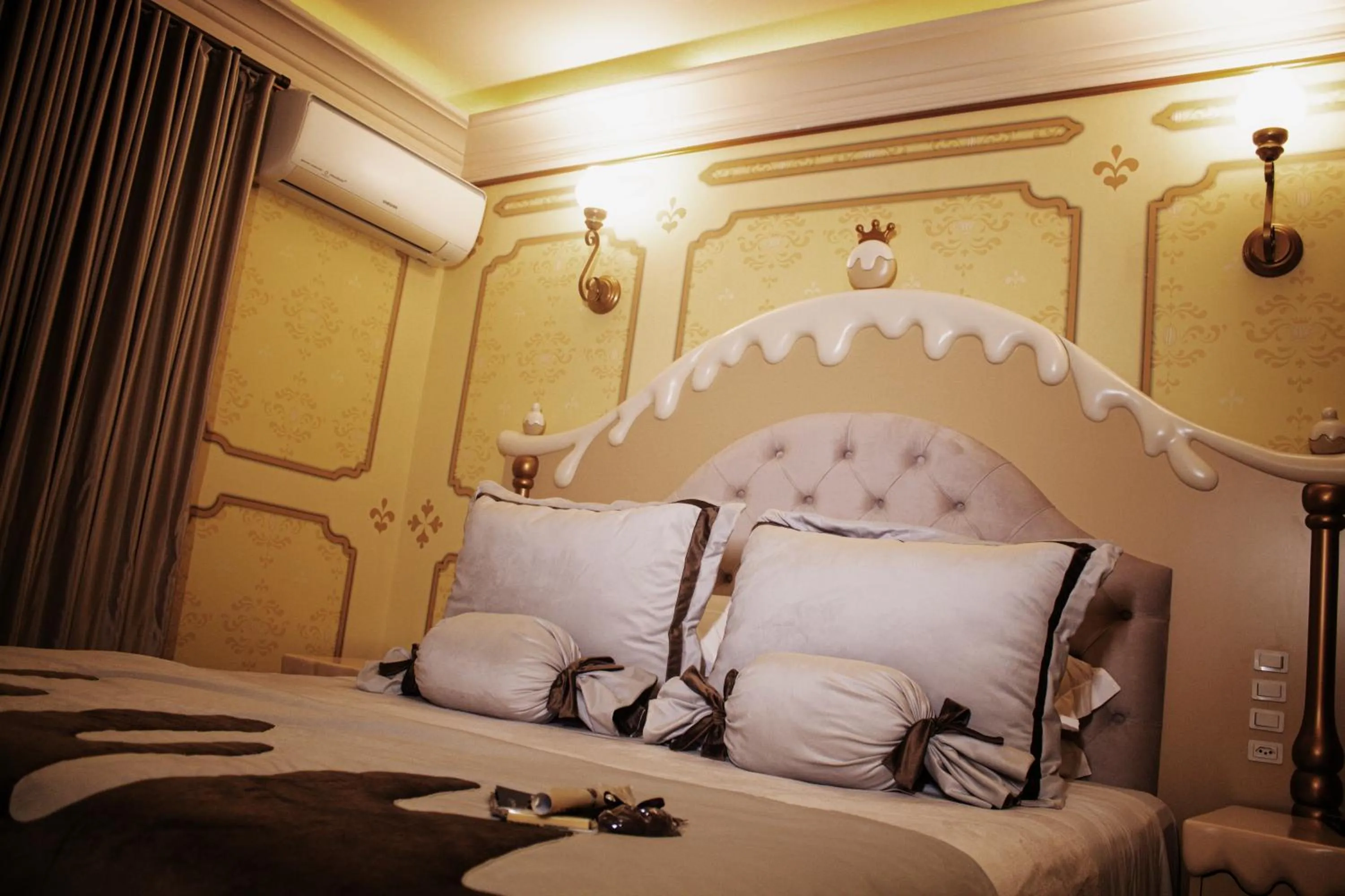 Bed in Chocoland Hotel Gramado