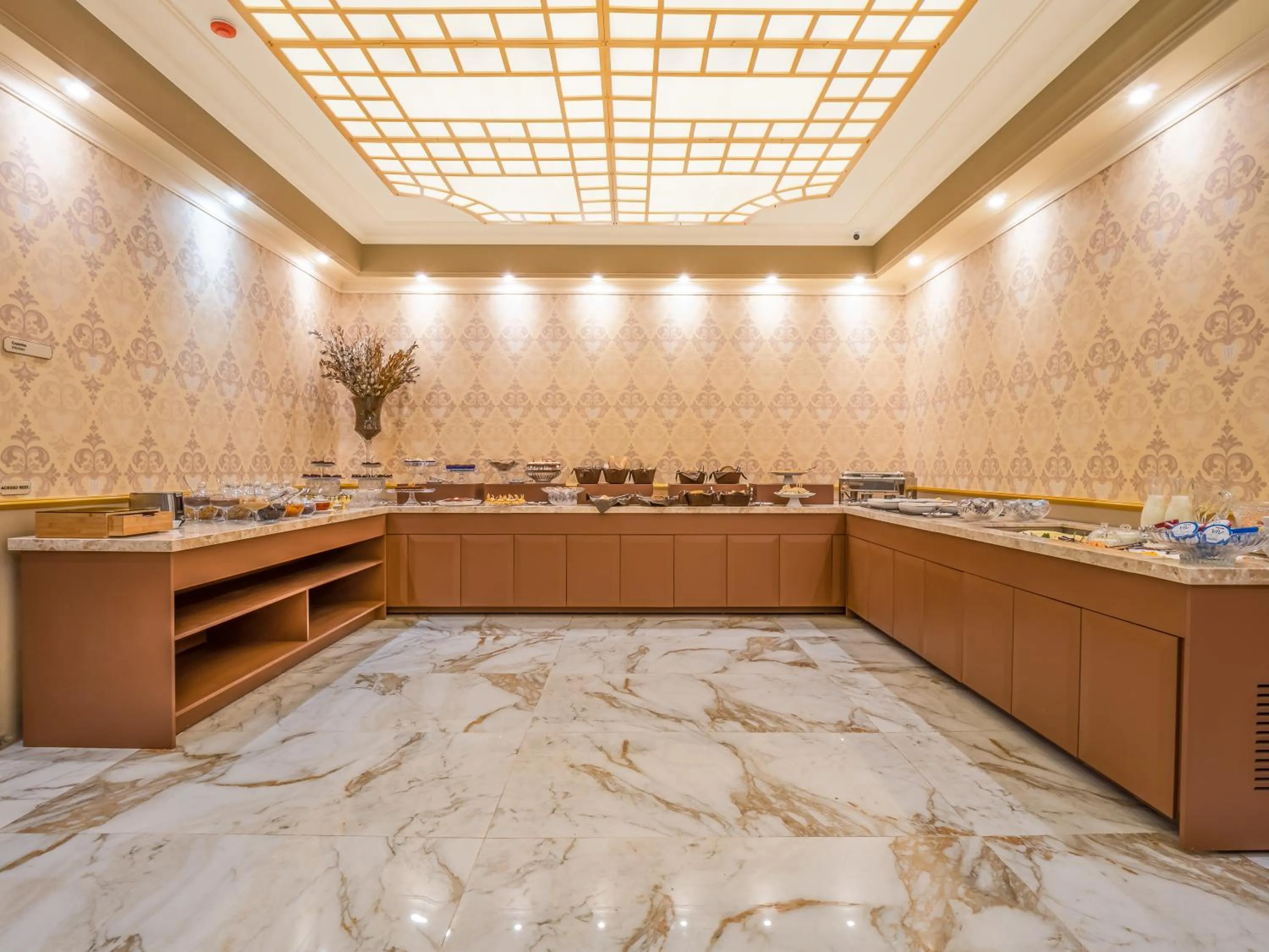 Buffet breakfast in Chocoland Hotel Gramado