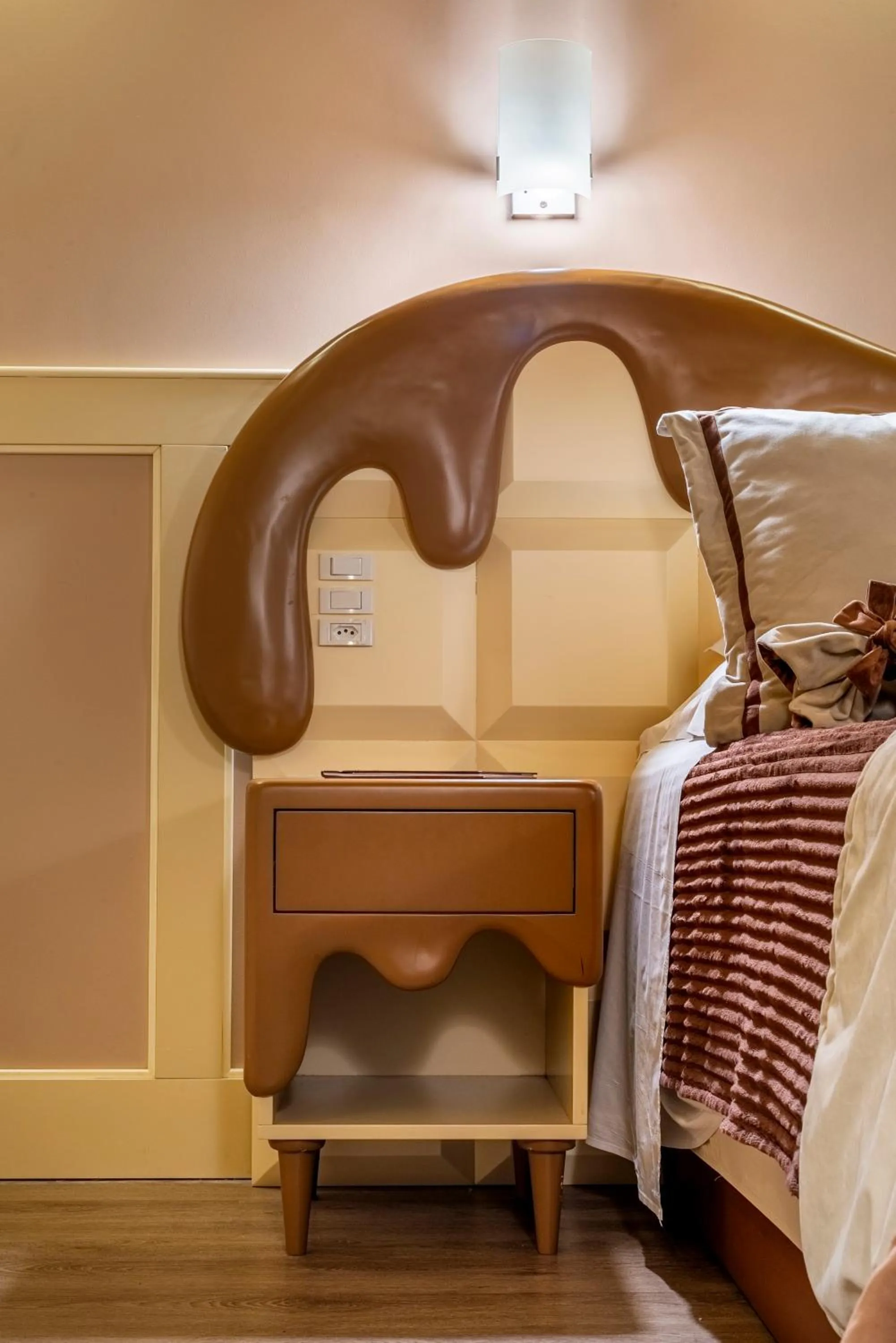 Bed in Chocoland Hotel Gramado