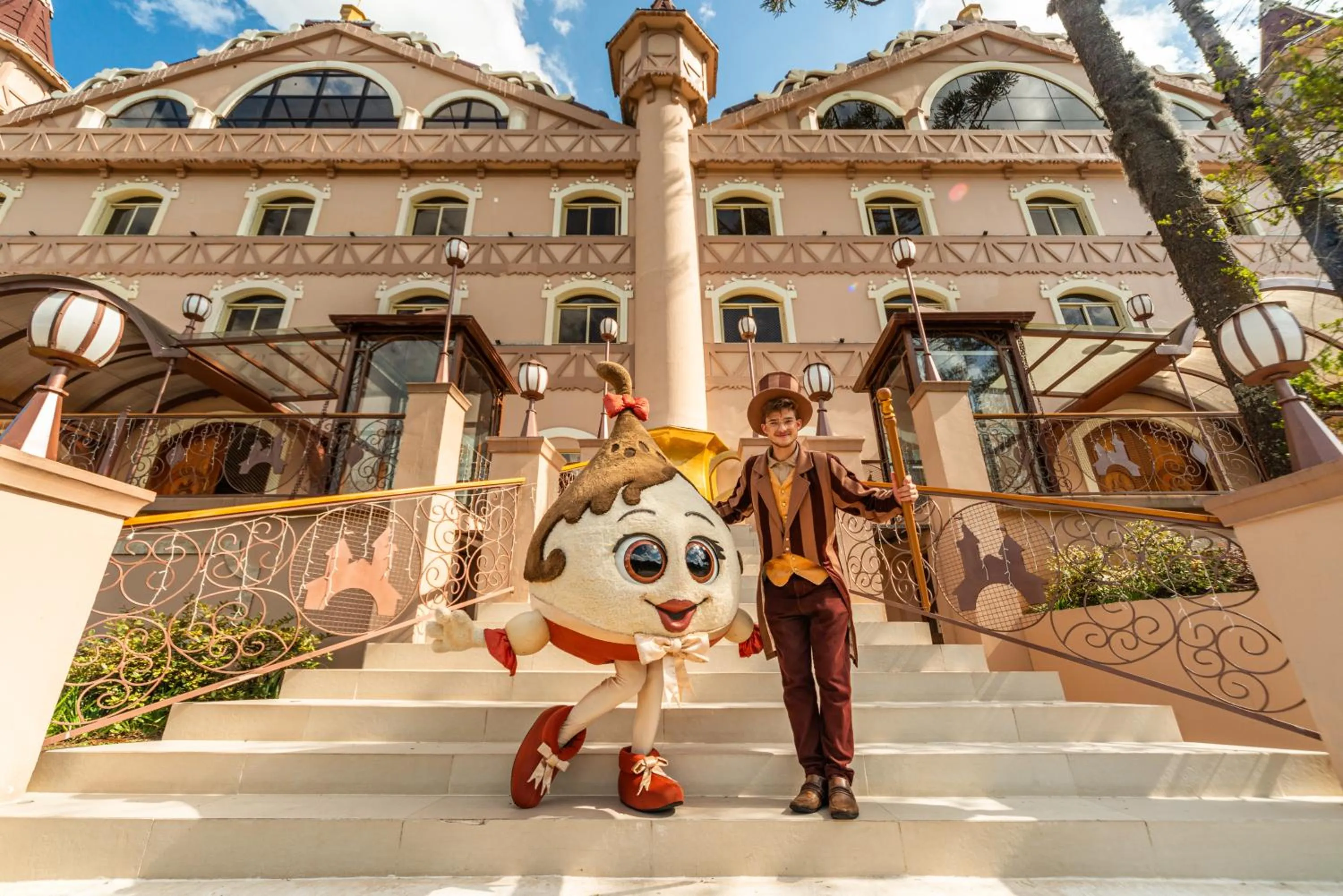 Facade/entrance in Chocoland Hotel Gramado