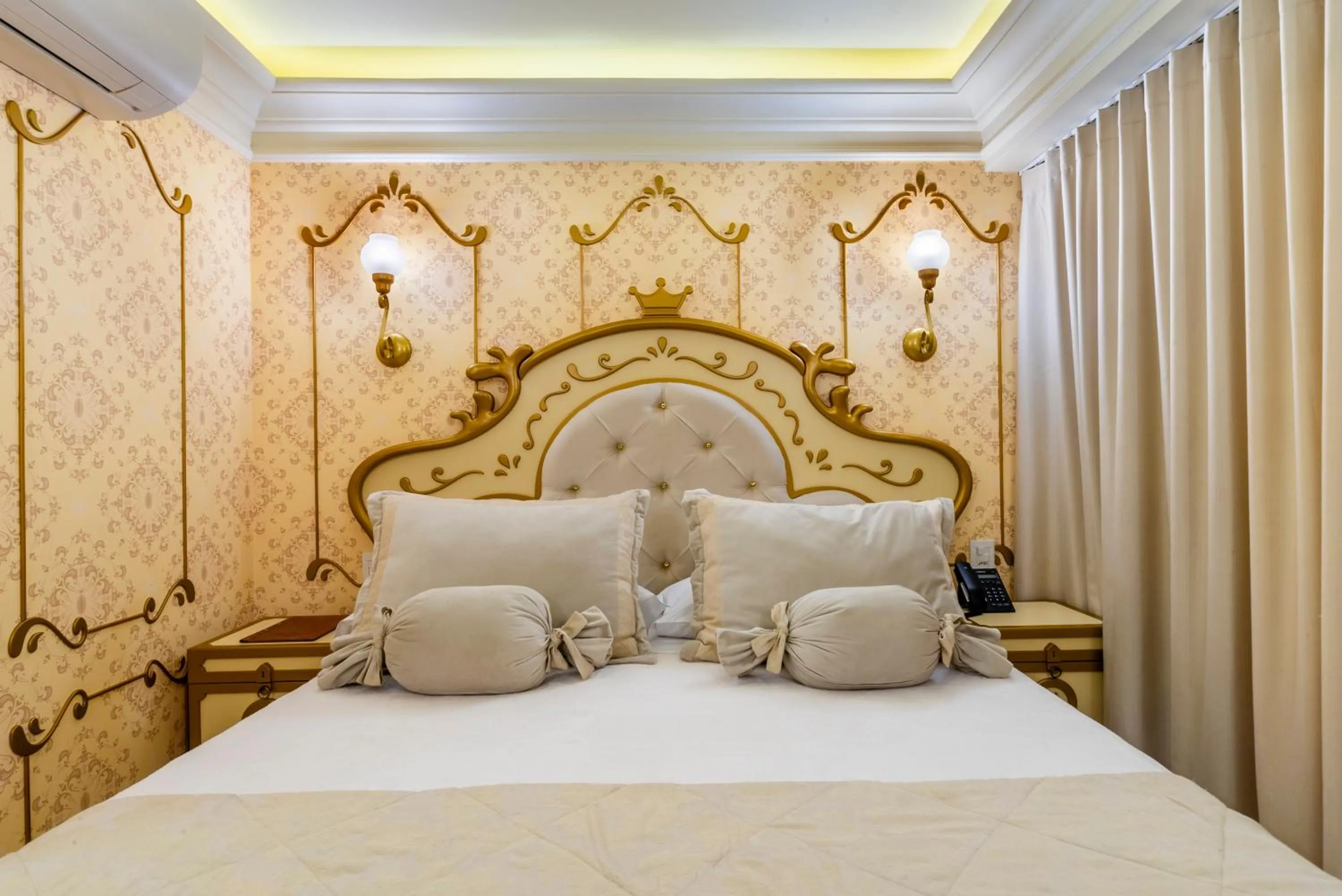 Bed in Chocoland Hotel Gramado