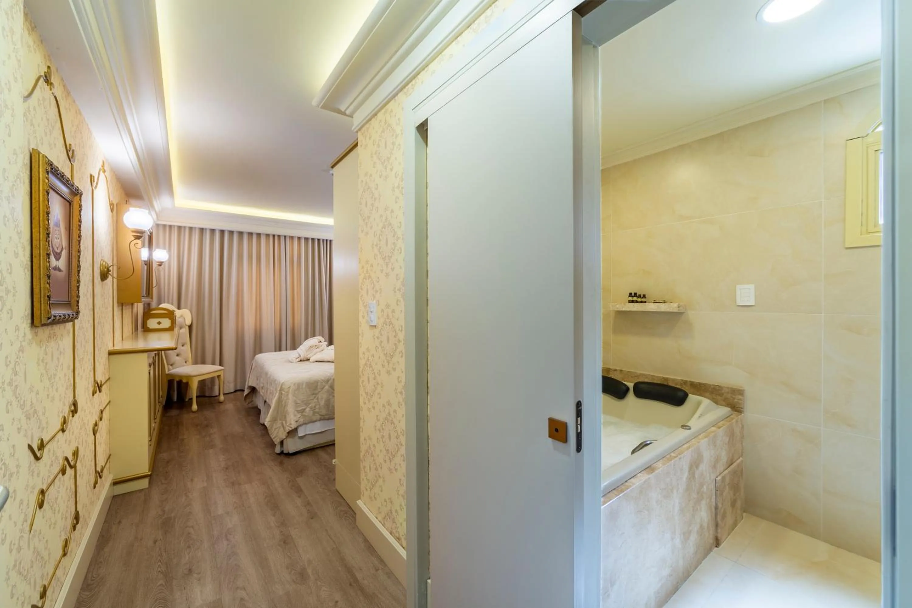 Bed in Chocoland Hotel Gramado