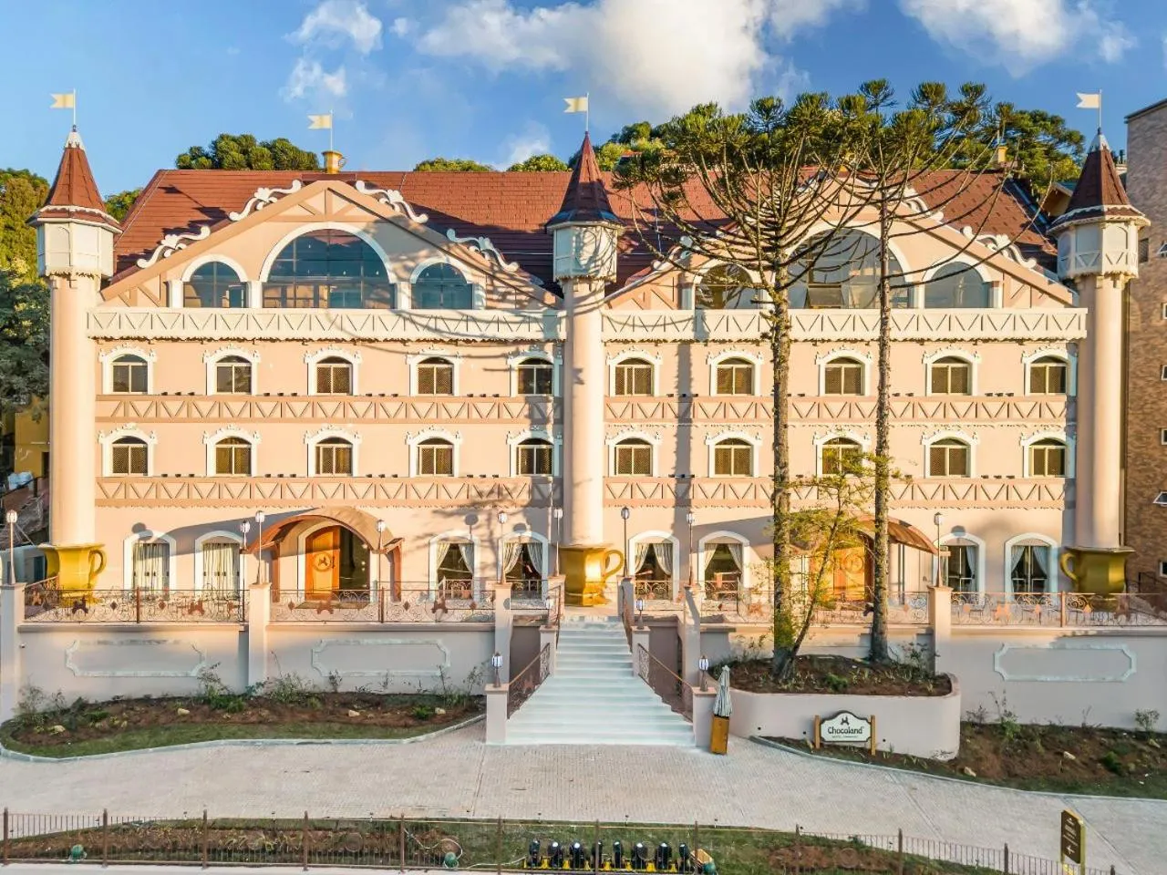 Facade/entrance in Chocoland Hotel Gramado