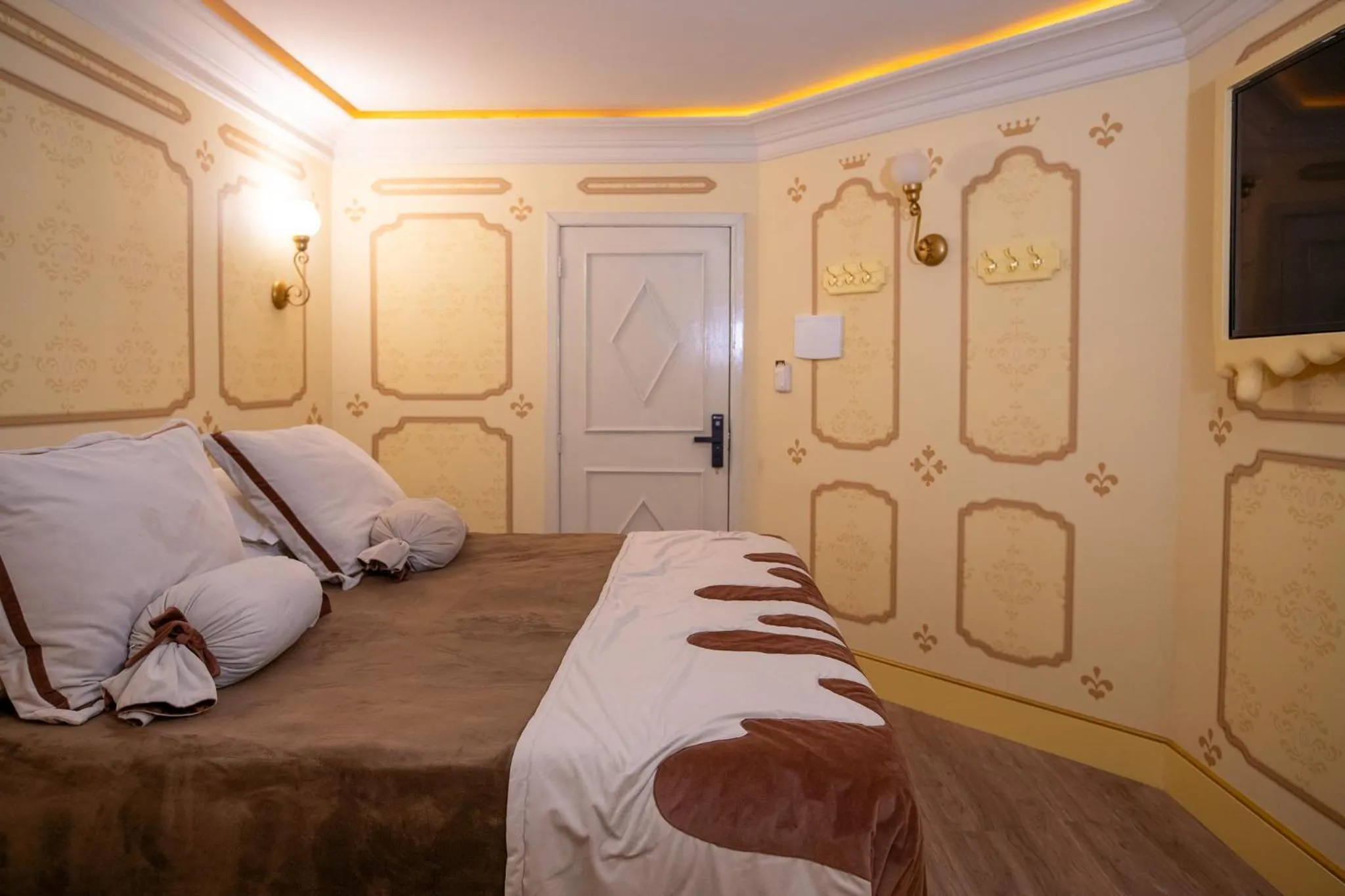 Bed in Chocoland Hotel Gramado