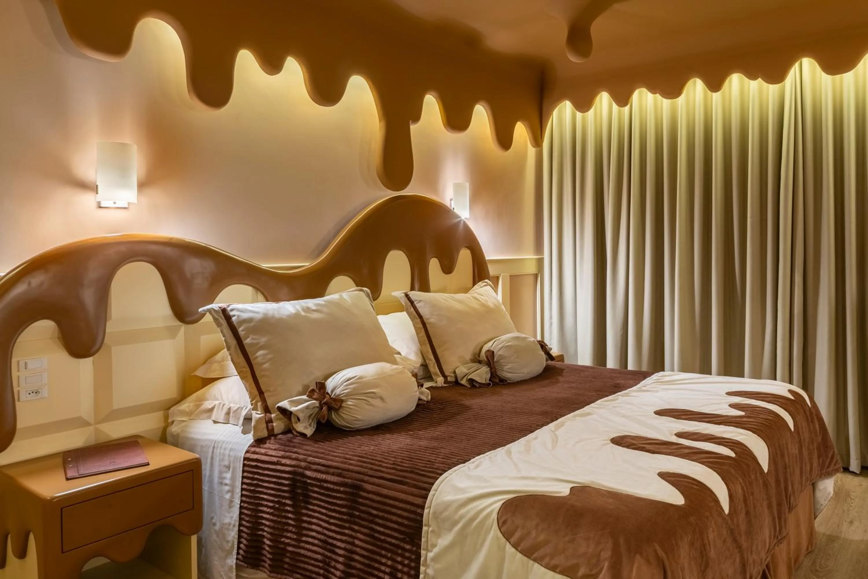 Bed in Chocoland Hotel Gramado