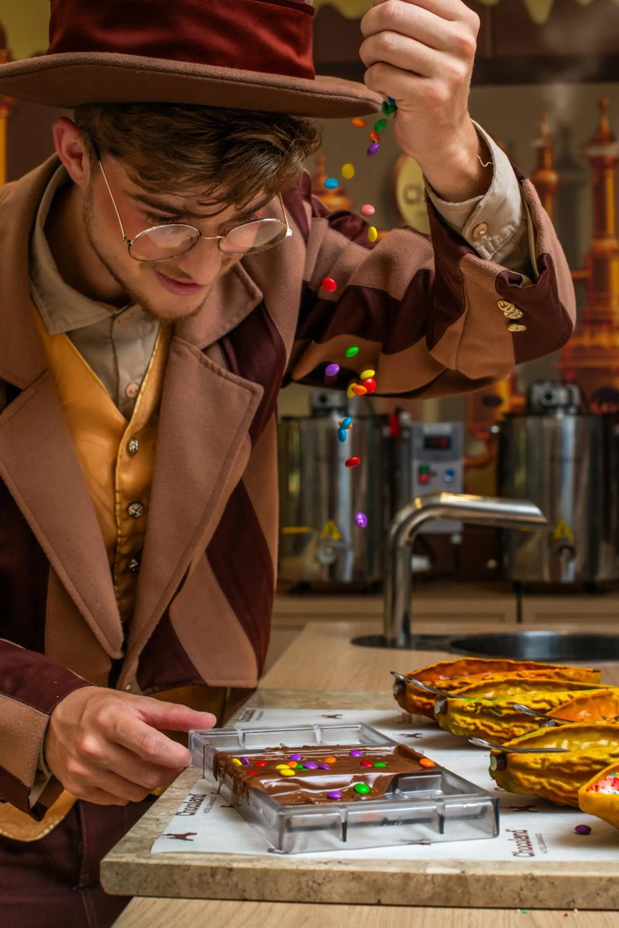 Food and drinks in Chocoland Hotel Gramado