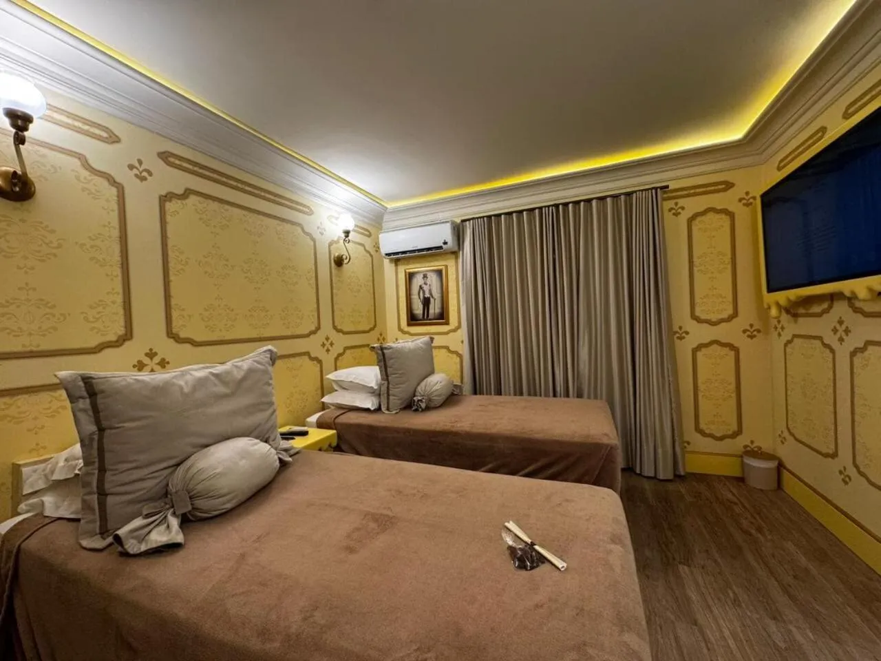 Bed in Chocoland Hotel Gramado