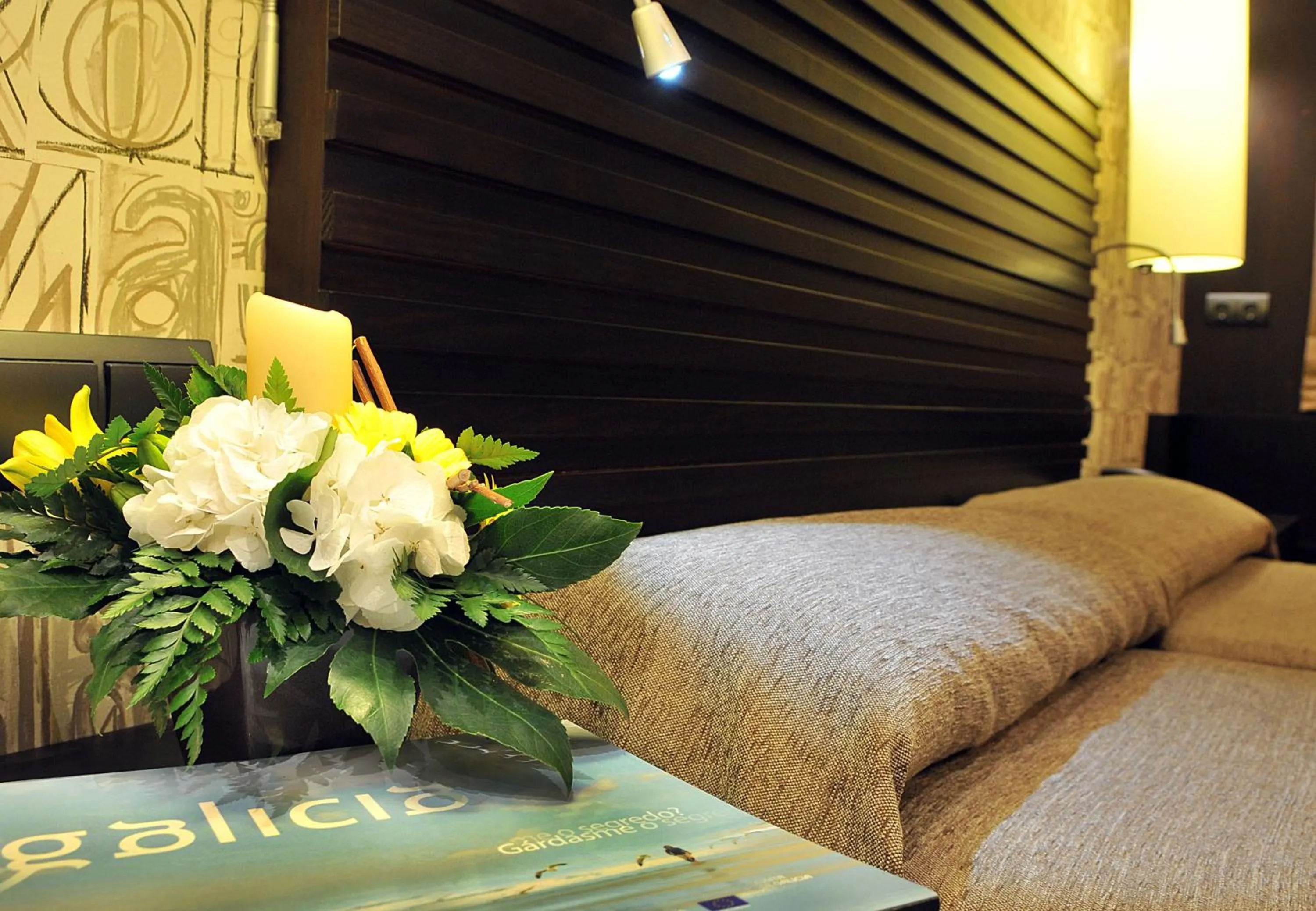Decorative detail, Bed in Hotel Gastronómico Casa Rosalia