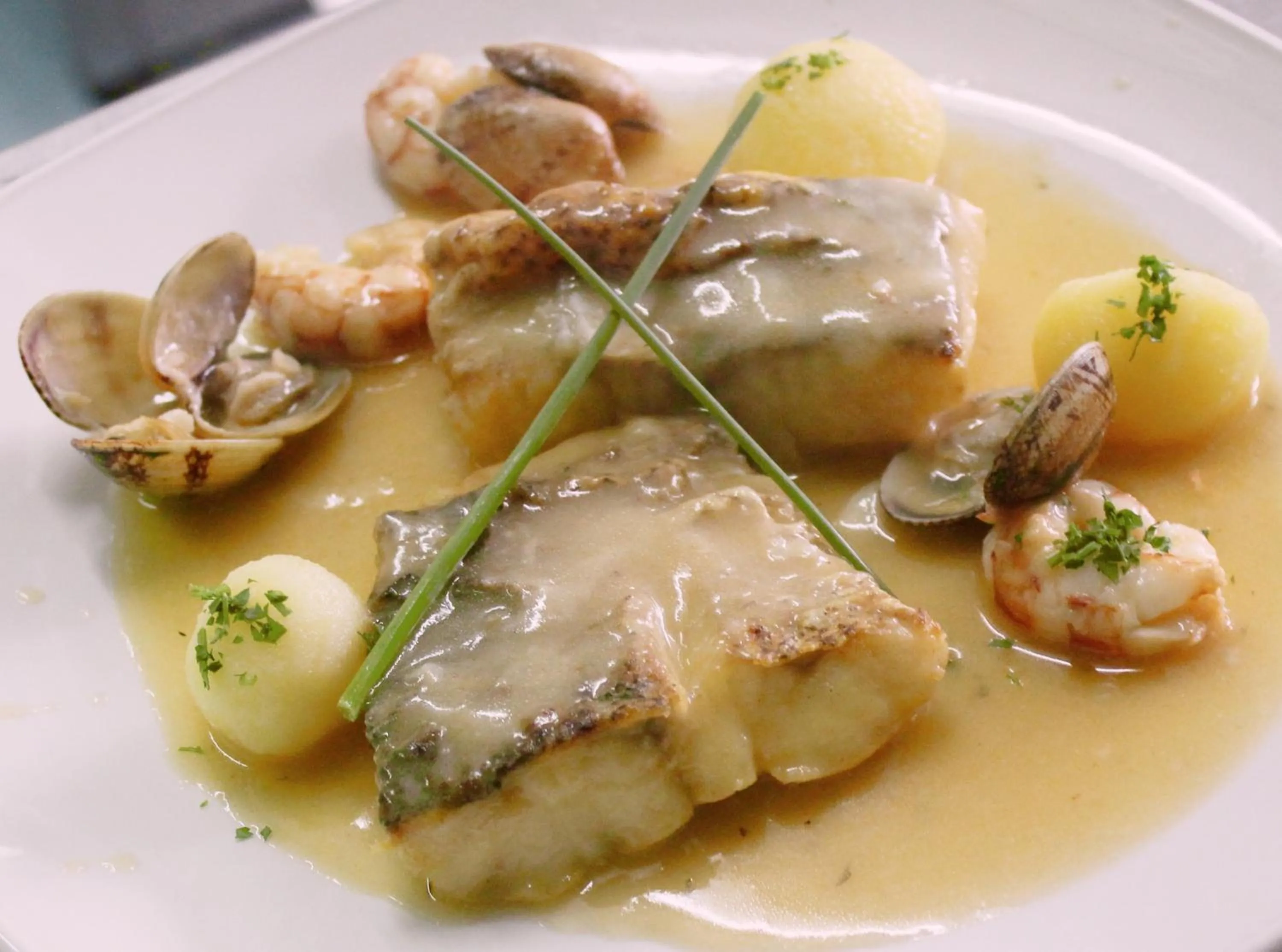 Food close-up in Hotel Gastronómico Casa Rosalia