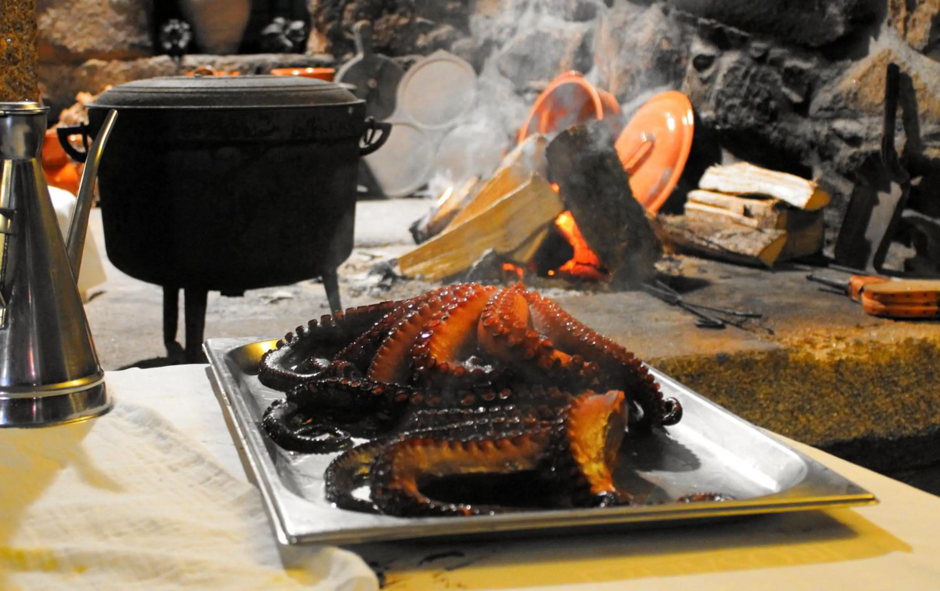 Food close-up in Hotel Gastronómico Casa Rosalia