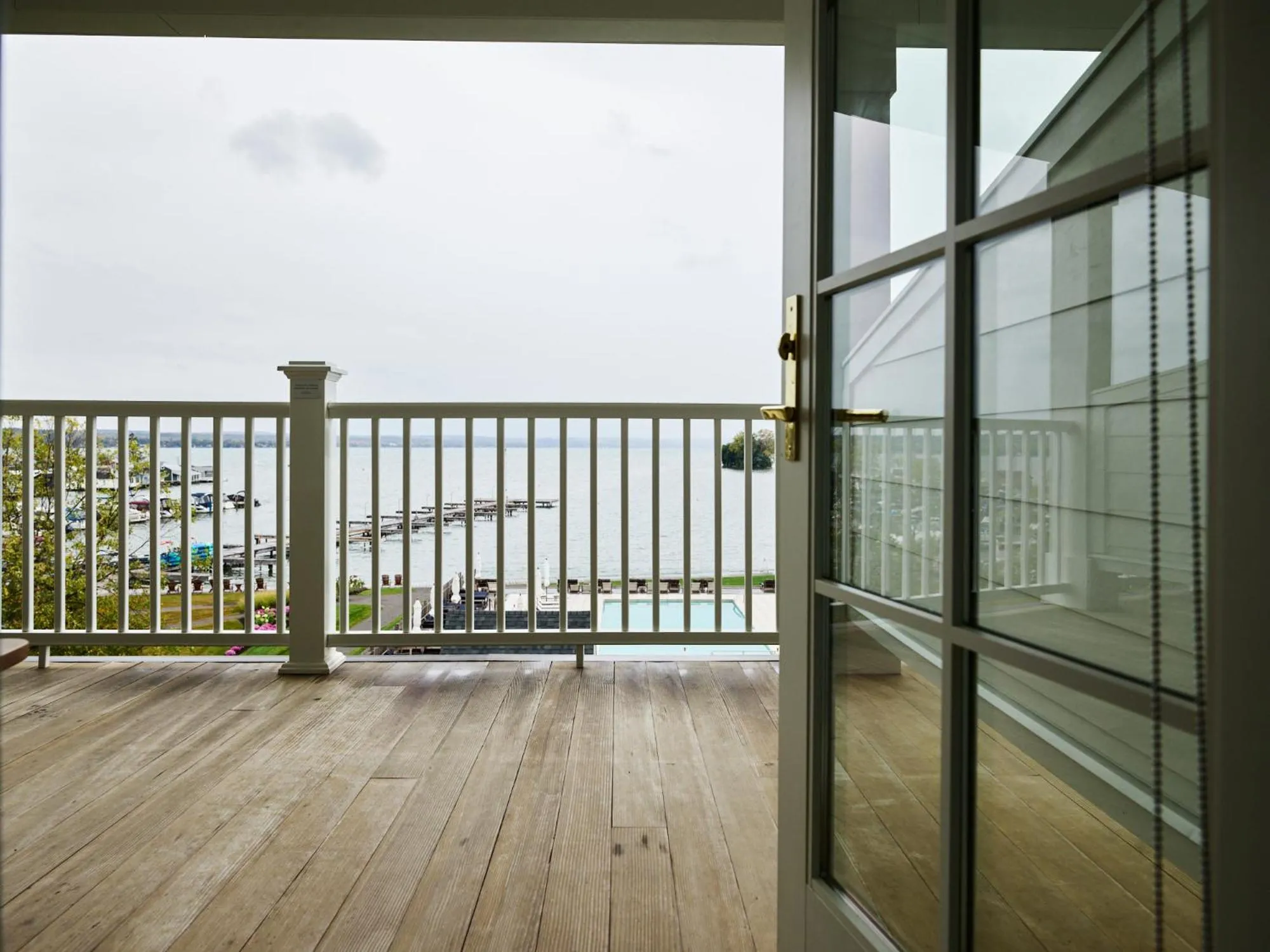 Balcony/Terrace in The Lake House on Canandaigua