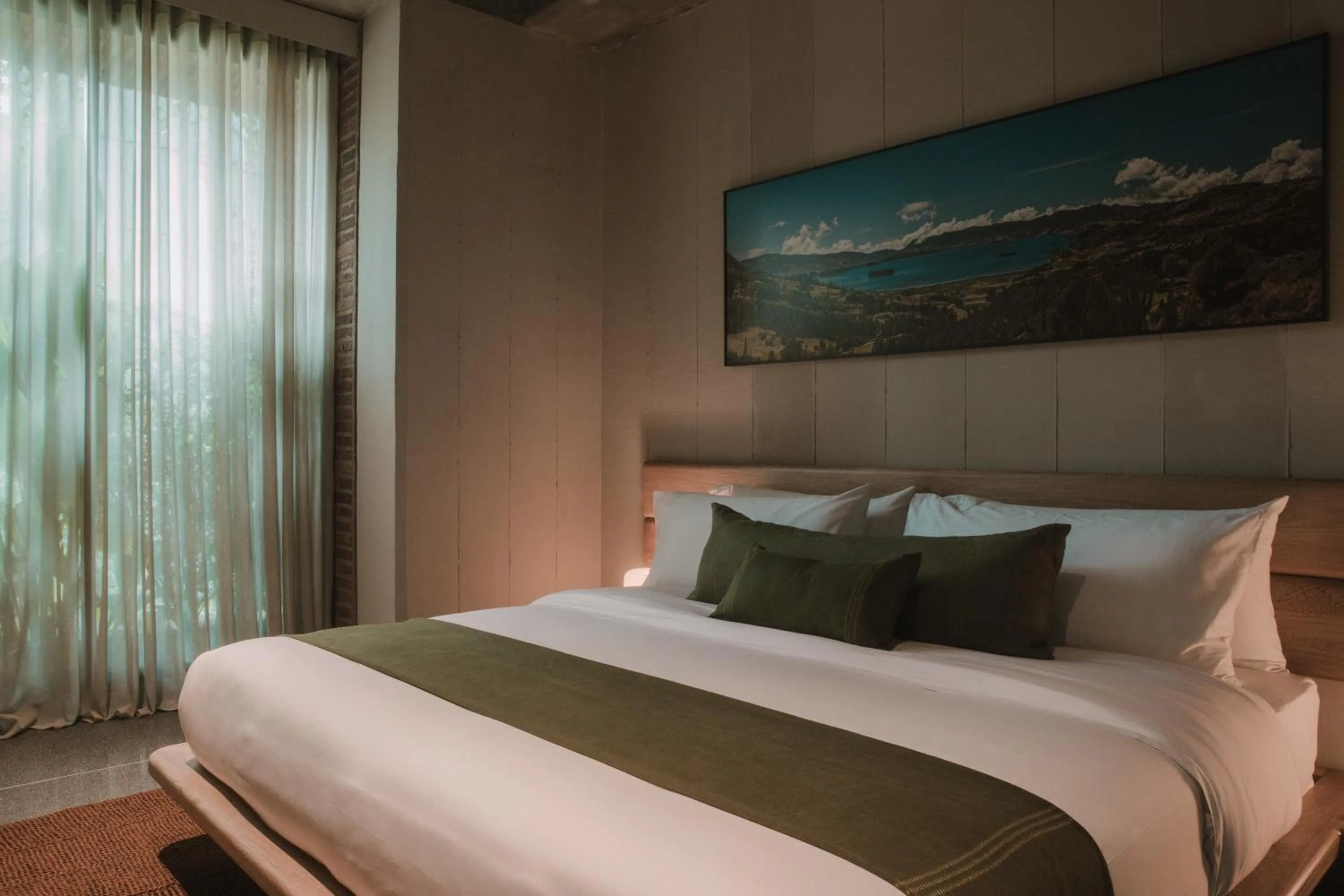 Bed in Hotel El Zarzo