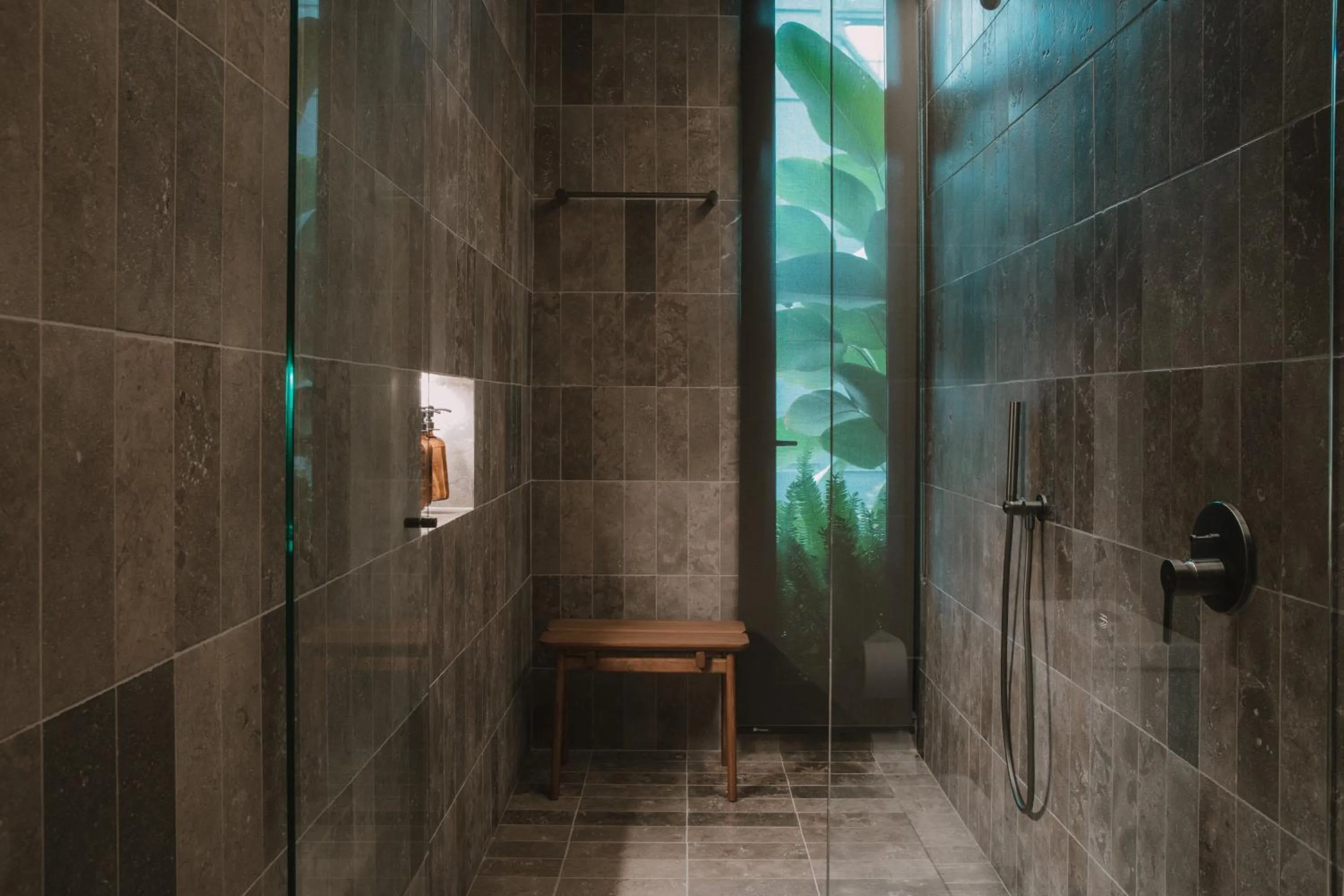 Shower in Hotel El Zarzo