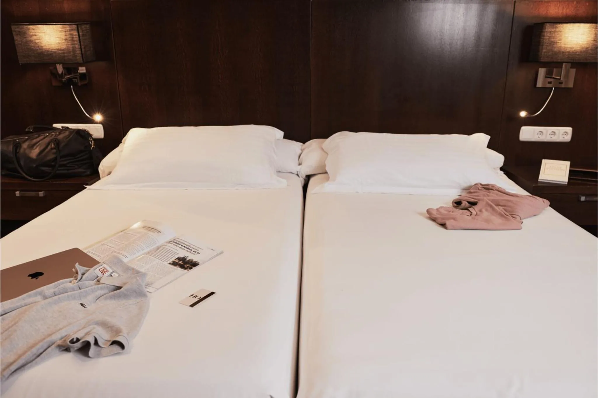 Photo of the whole room, Bed in HO Ciudad de Jaén By Olivencia