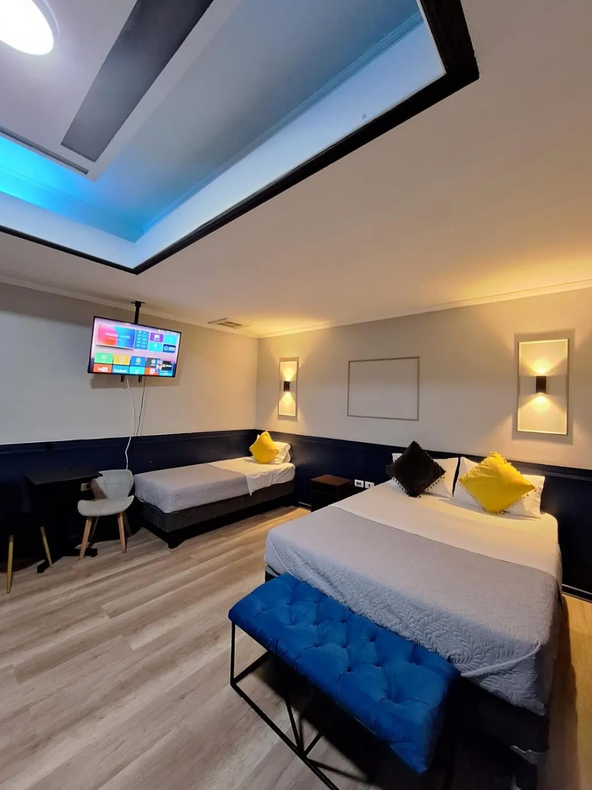 Bed in Hotel Asturias