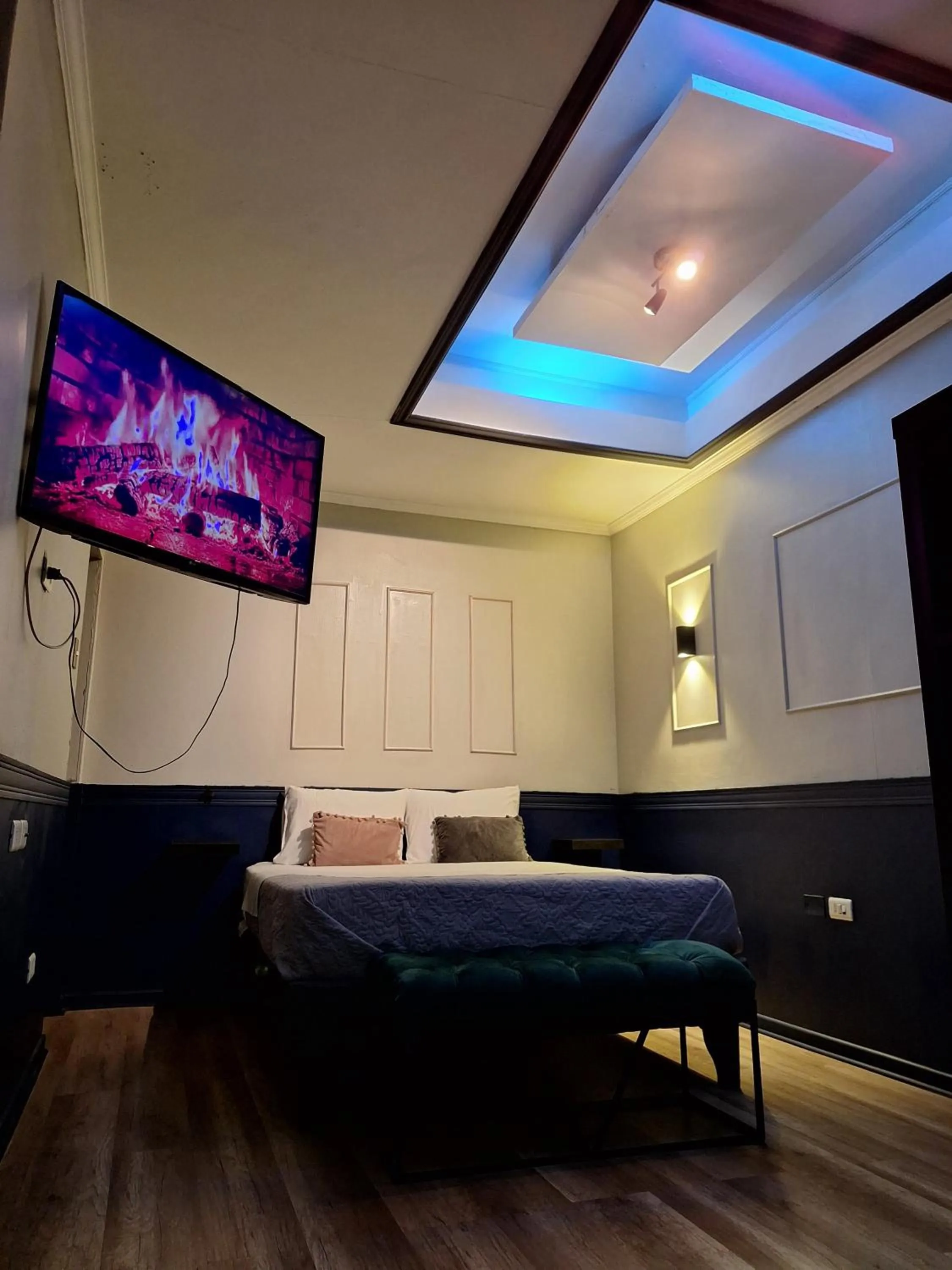 Bed in Hotel Asturias