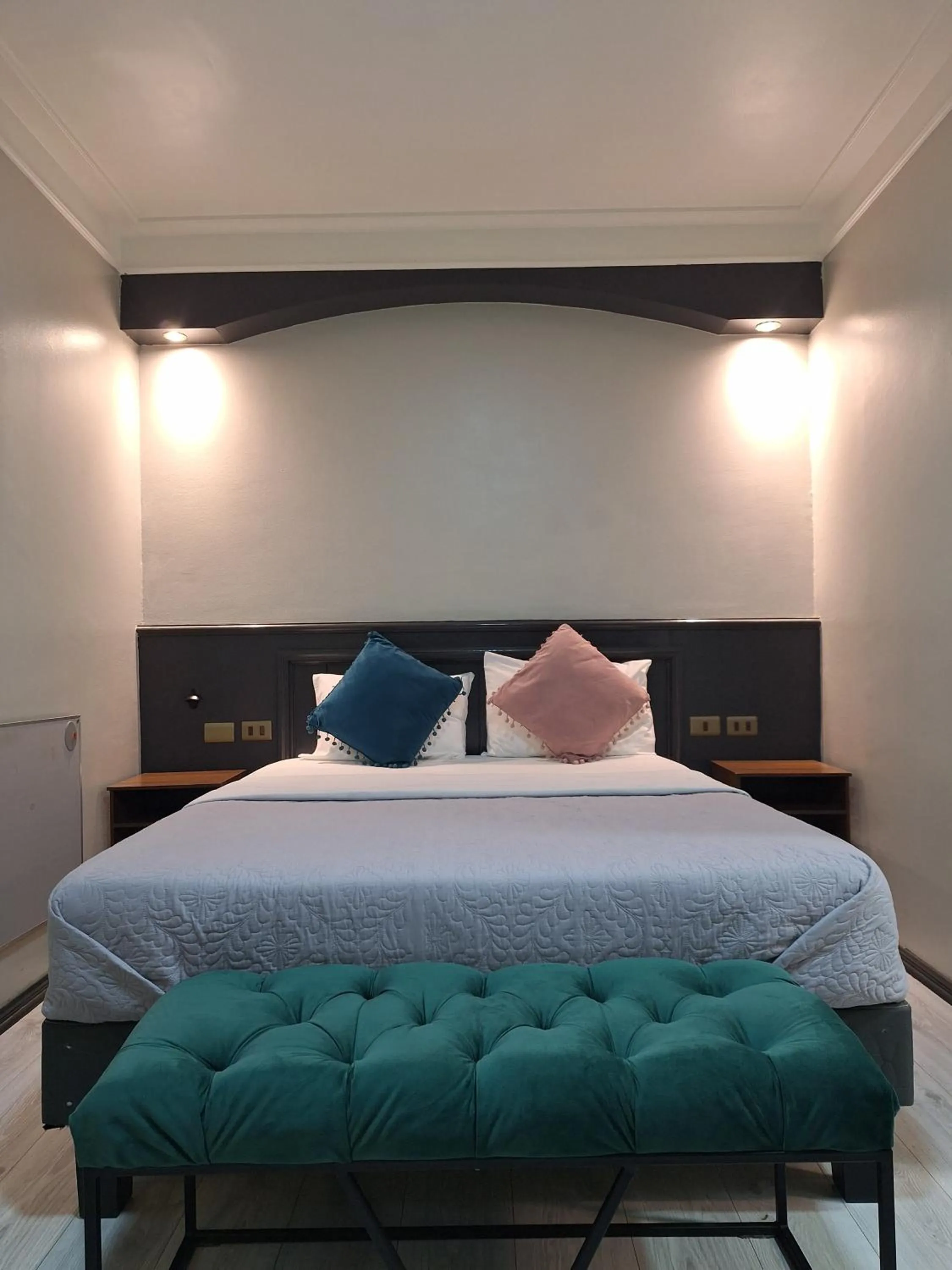 Bed in Hotel Asturias