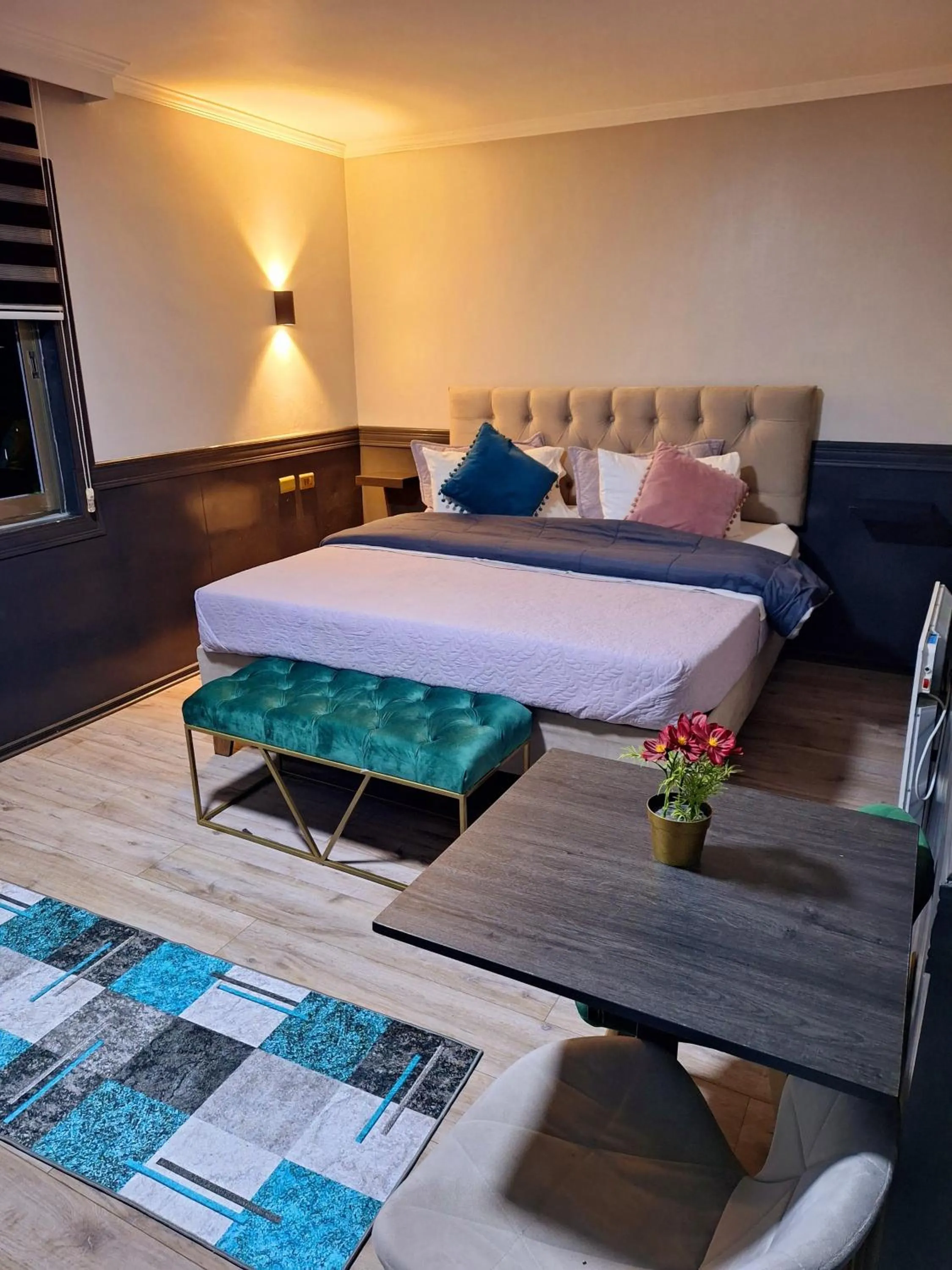 Bed in Hotel Asturias