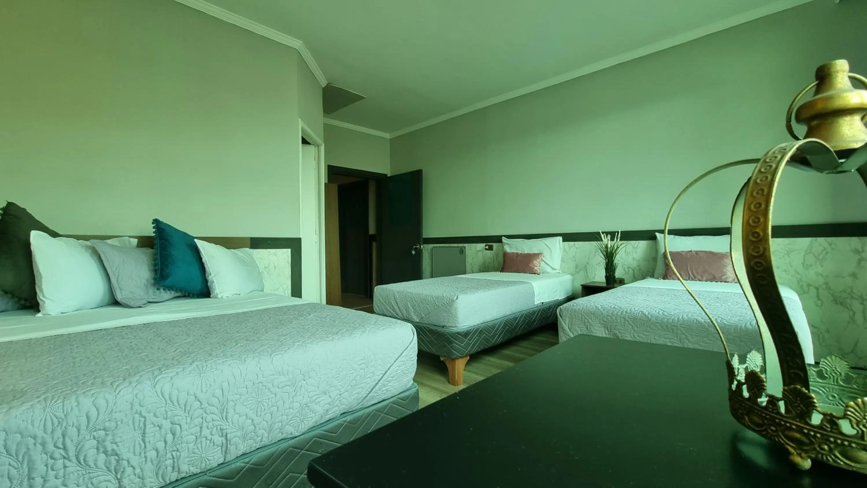 Bed in Hotel Asturias