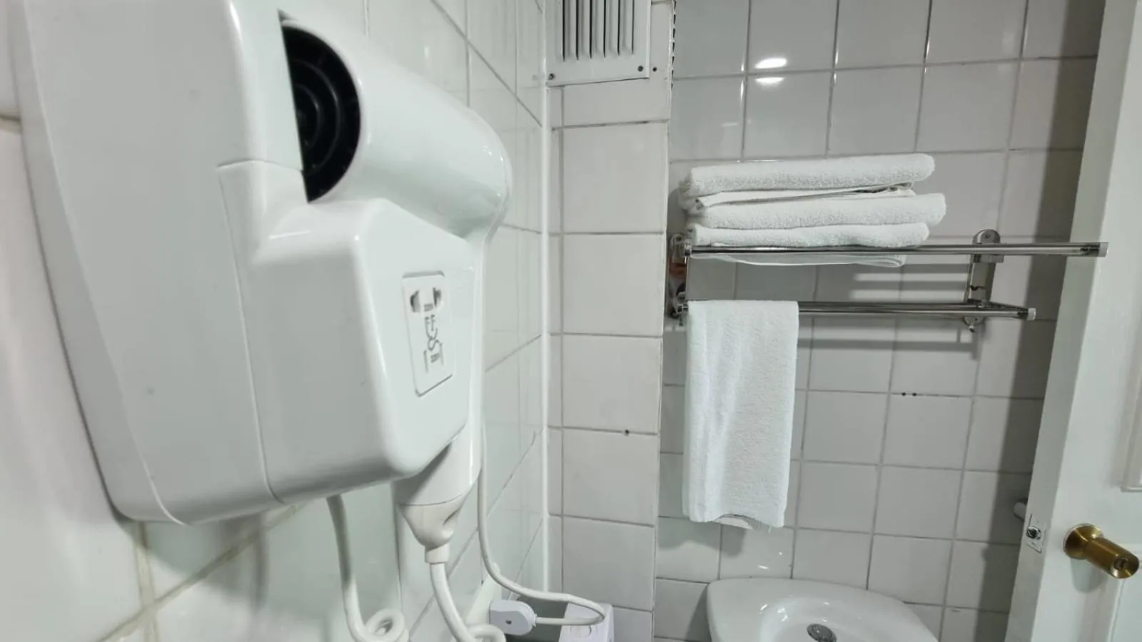 Shower in Hotel Asturias