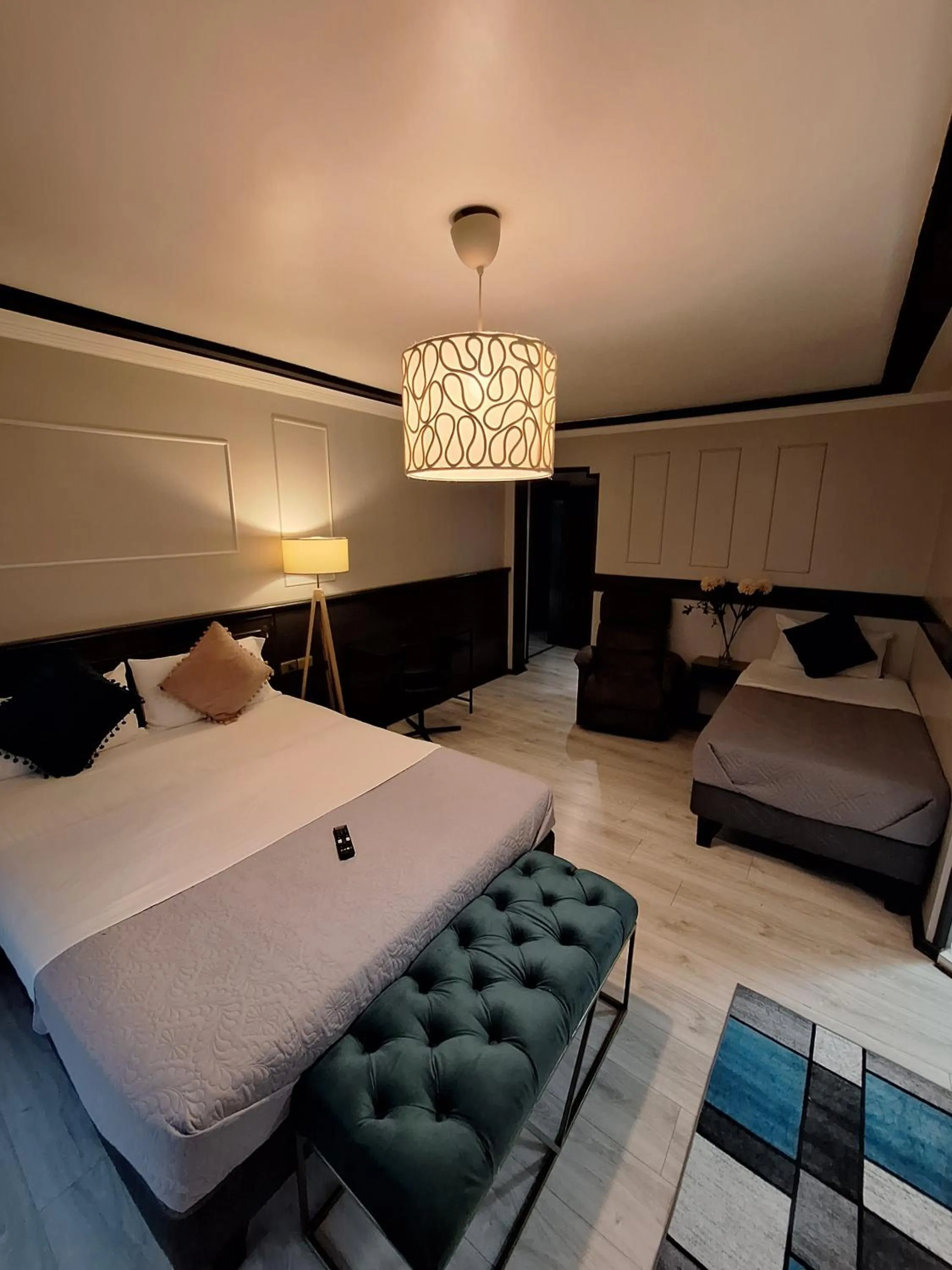 Bed in Hotel Asturias