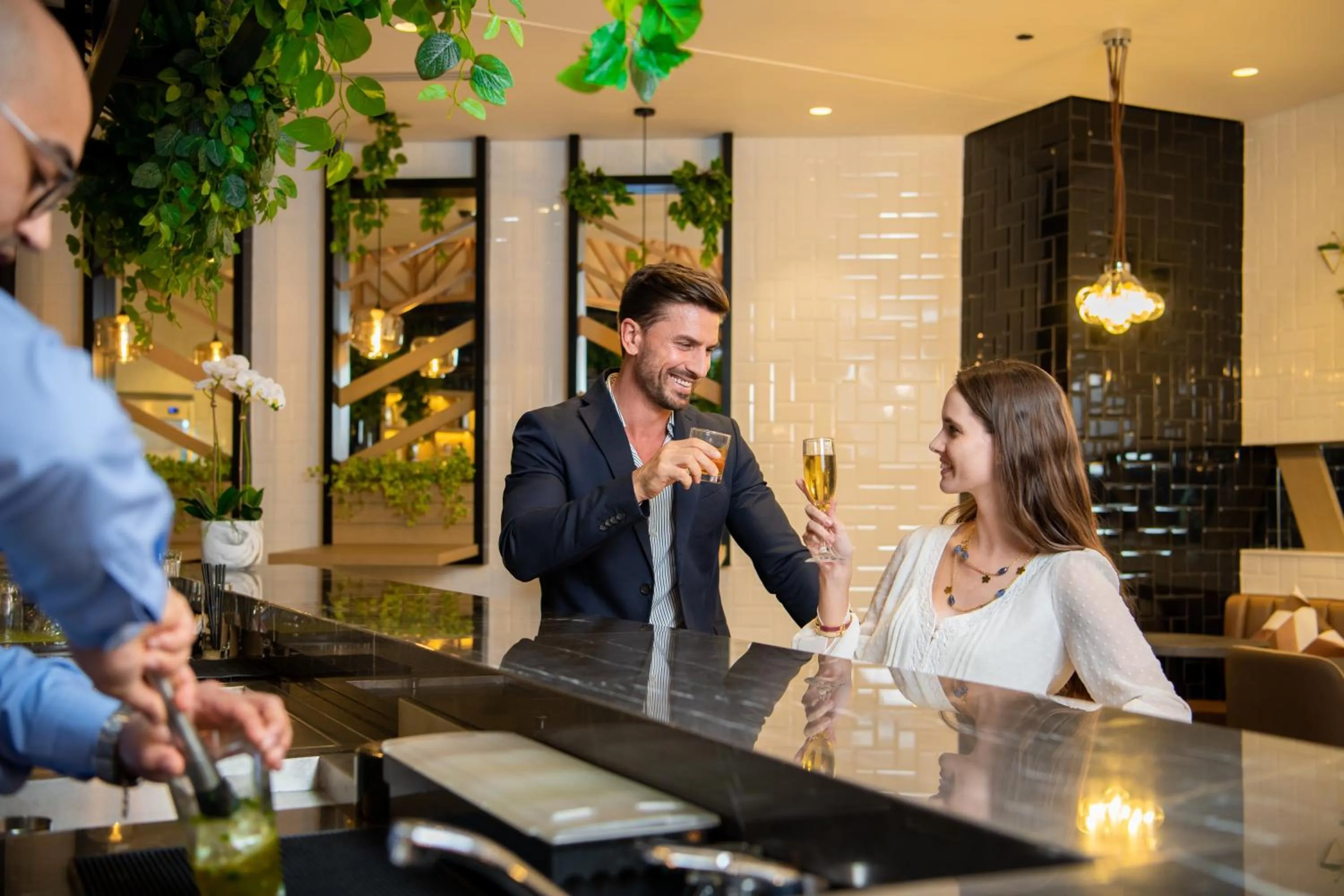 Restaurant/places to eat in DAMAC Hills 2 Hotel, an Edge by Rotana Hotel