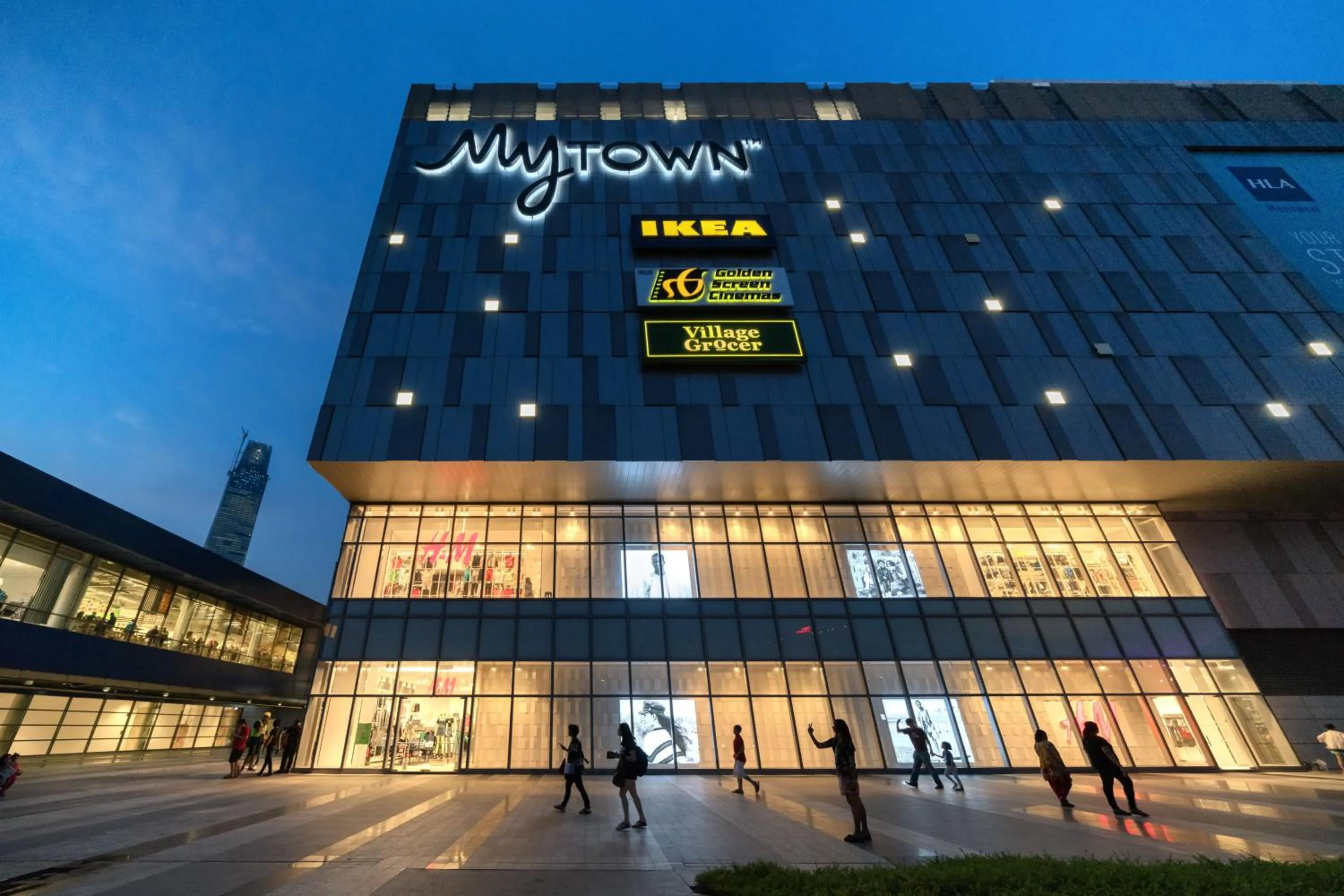 Shopping Area in Continew Residence by Shuen