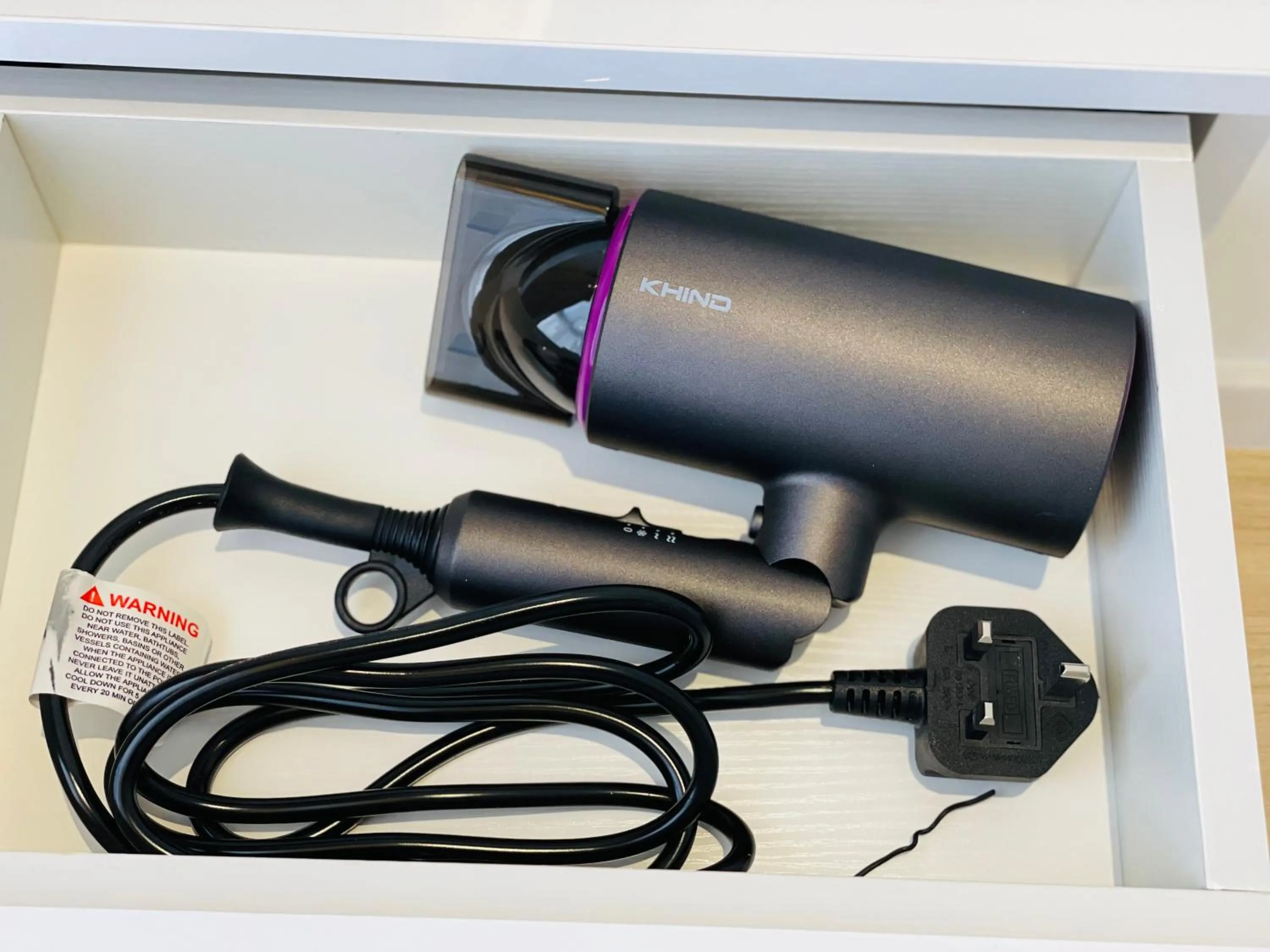 hair dryier in Continew Residence by Shuen