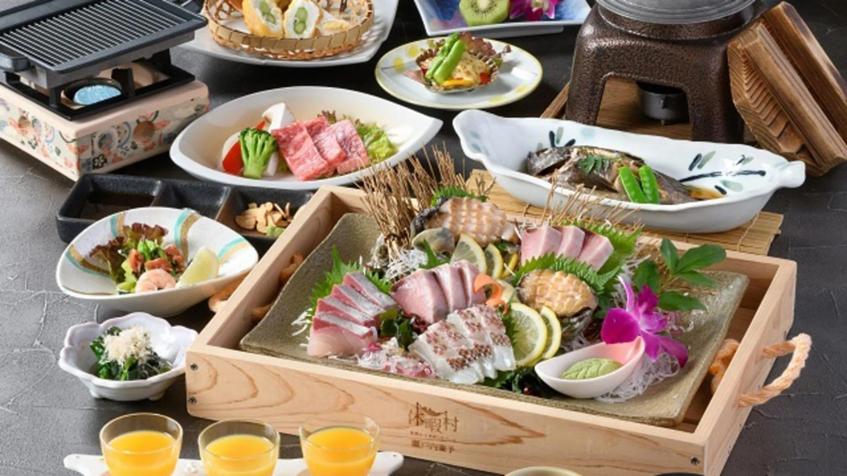 Food in Kyukamura Setouchi-Toyo