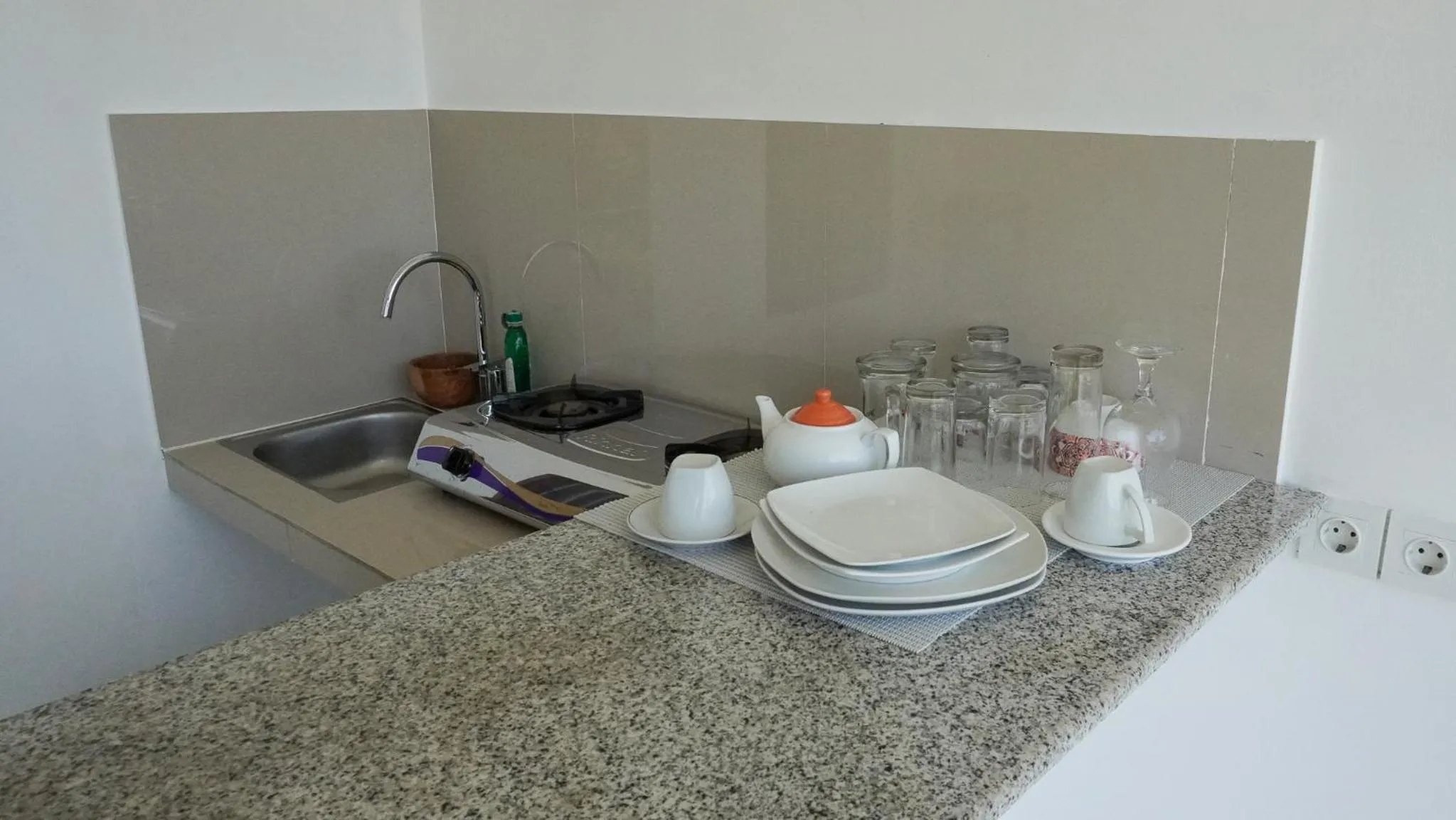 Kitchen or kitchenette in Anda Amed Villas & Spa