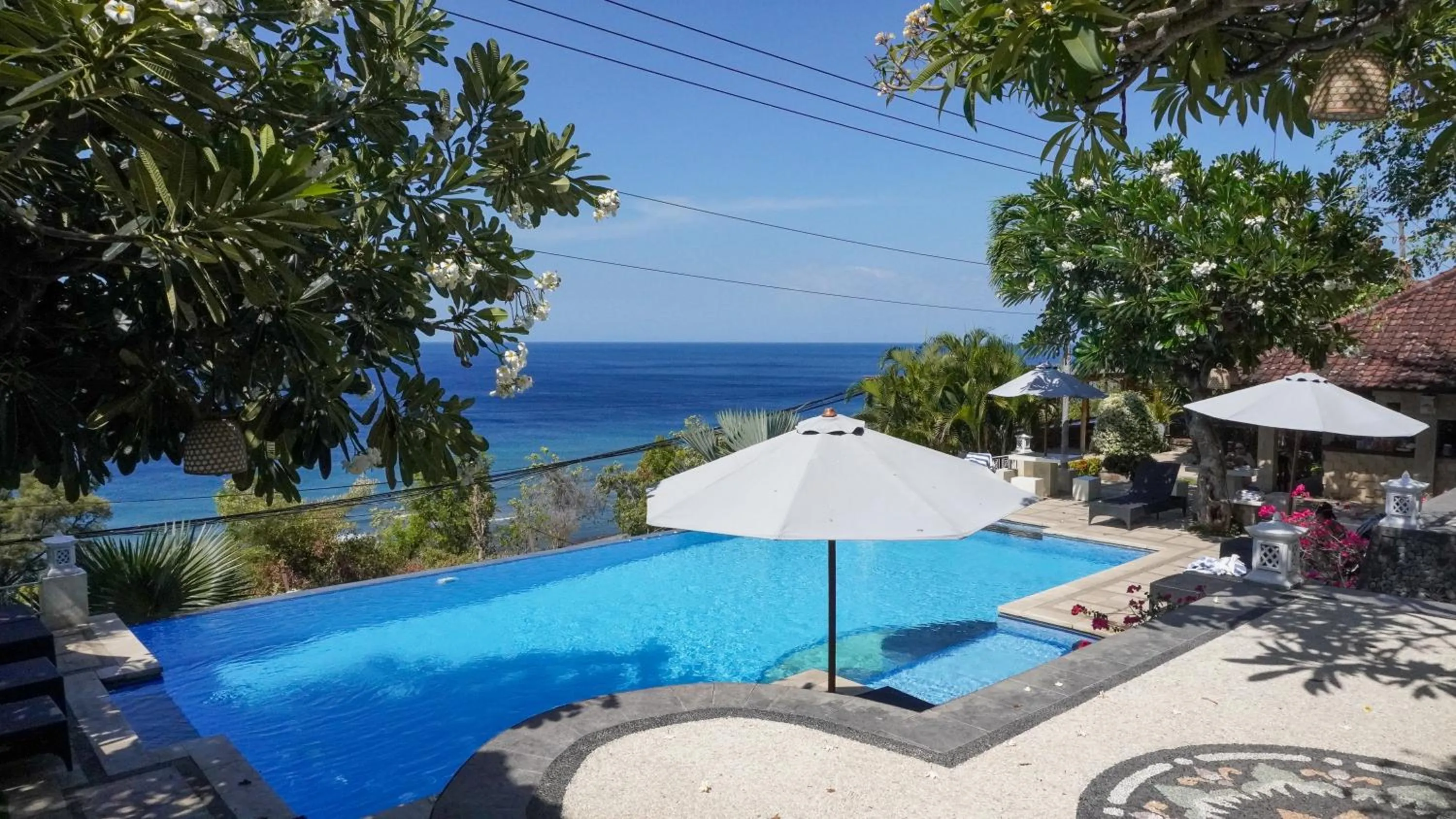 Pool view in Anda Amed Villas & Spa