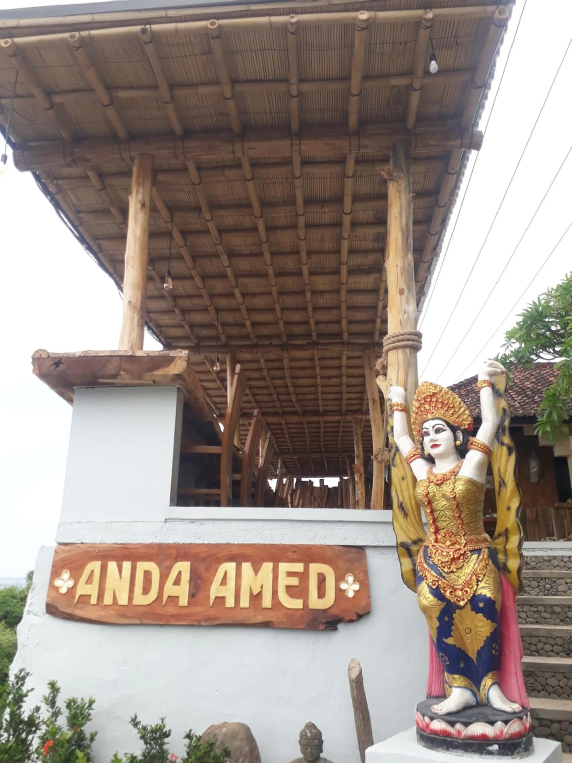 Facade/entrance in Anda Amed Villas & Spa