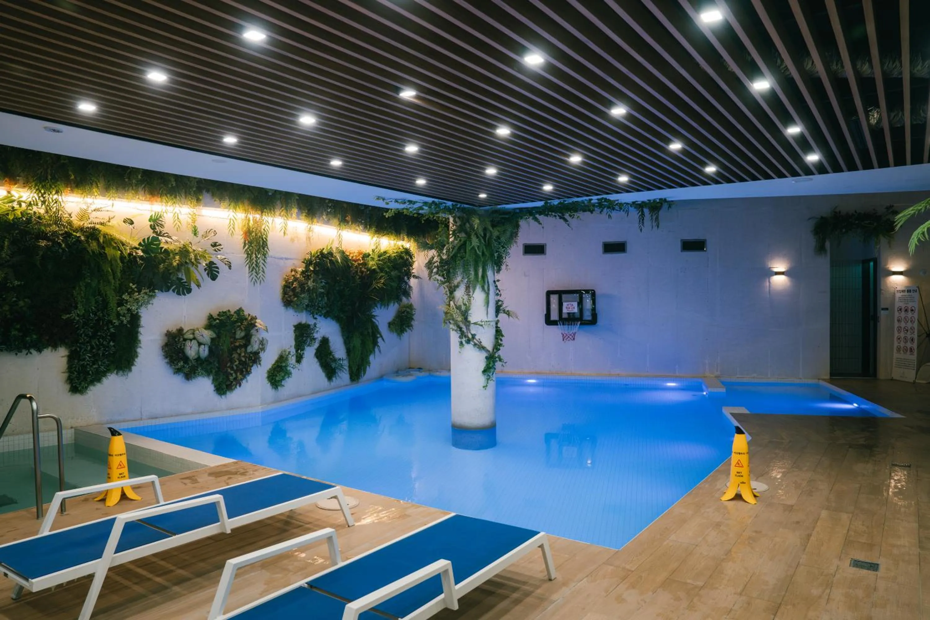 Swimming pool in Hotel Parangvue