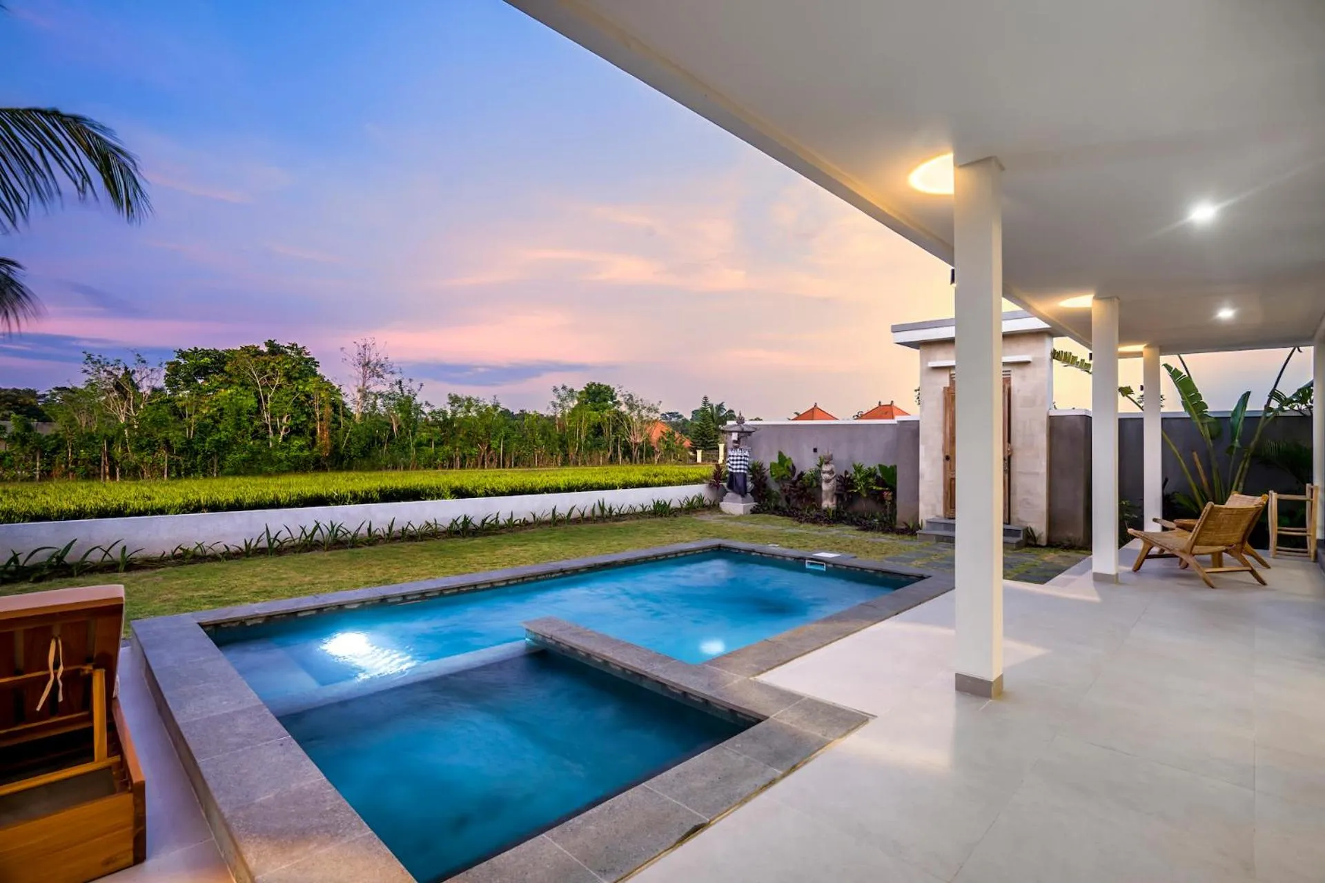 Pool view in Villa Grateful by Alfred in Bali