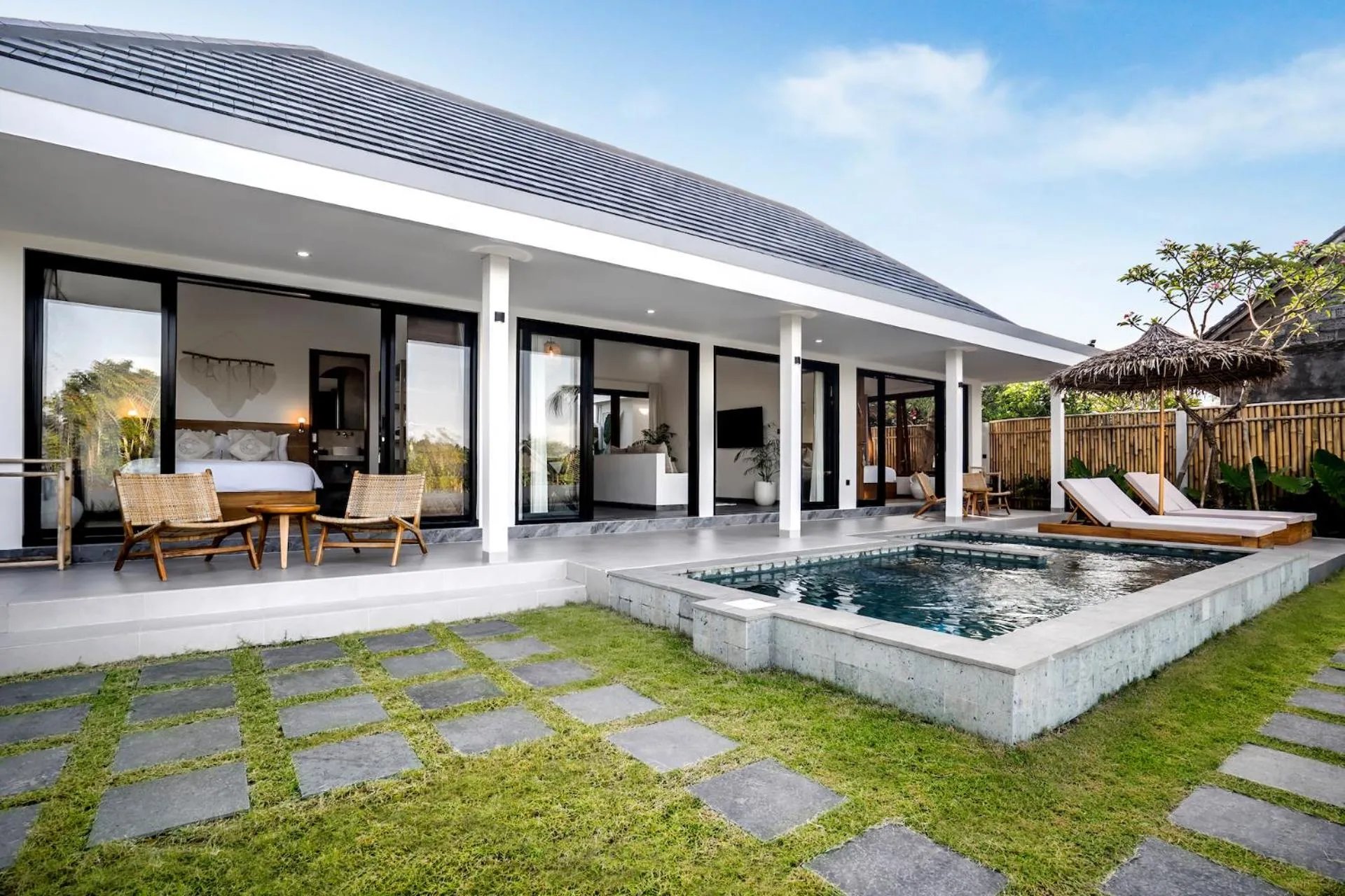 Pool view in Villa Grateful by Alfred in Bali