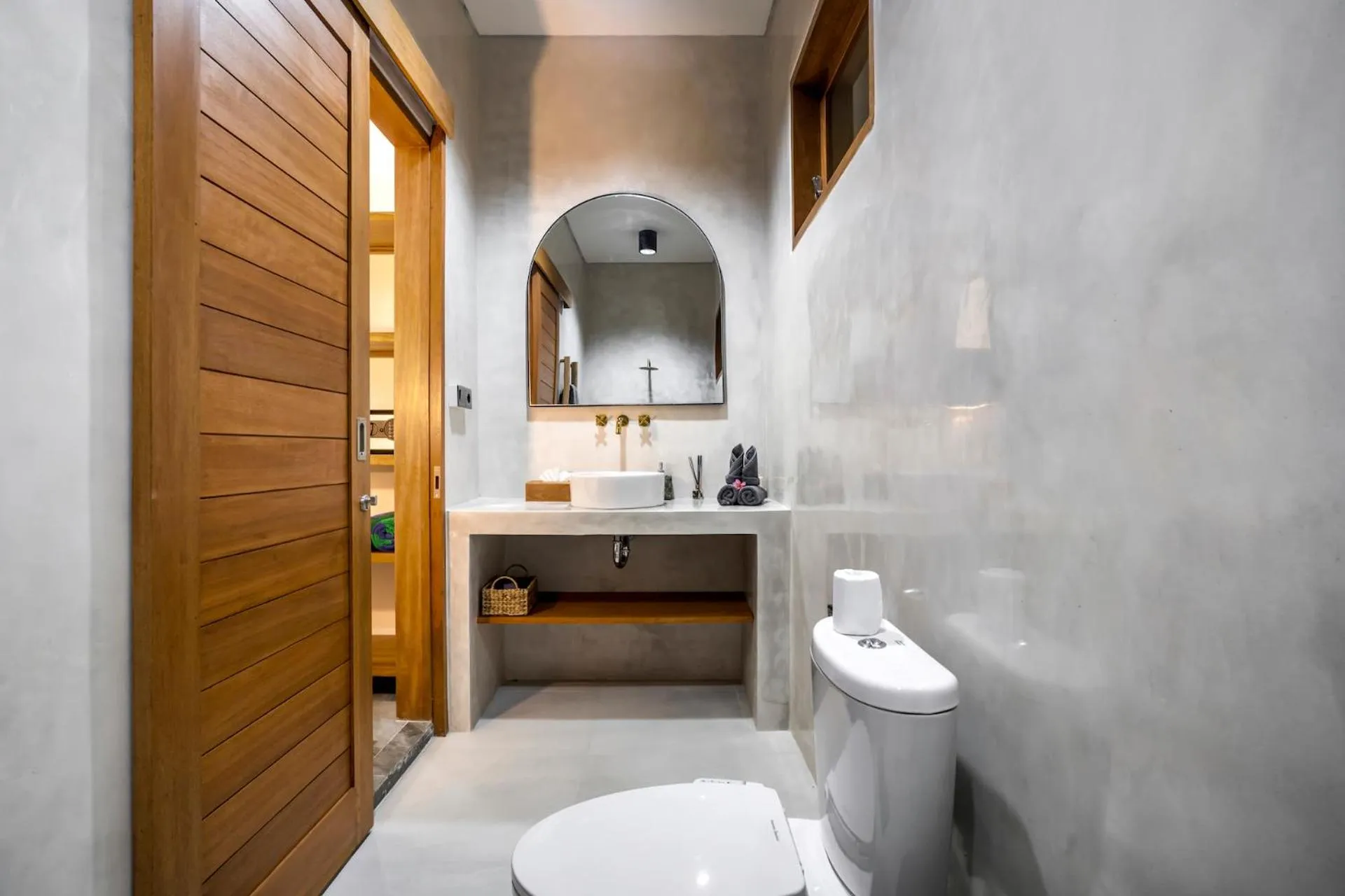 Bathroom in Villa Grateful by Alfred in Bali