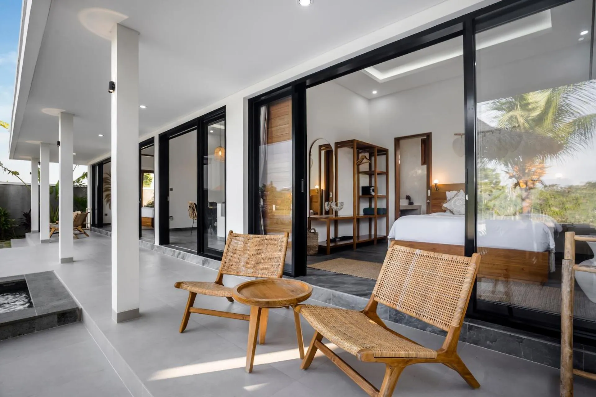 Balcony/Terrace in Villa Grateful by Alfred in Bali