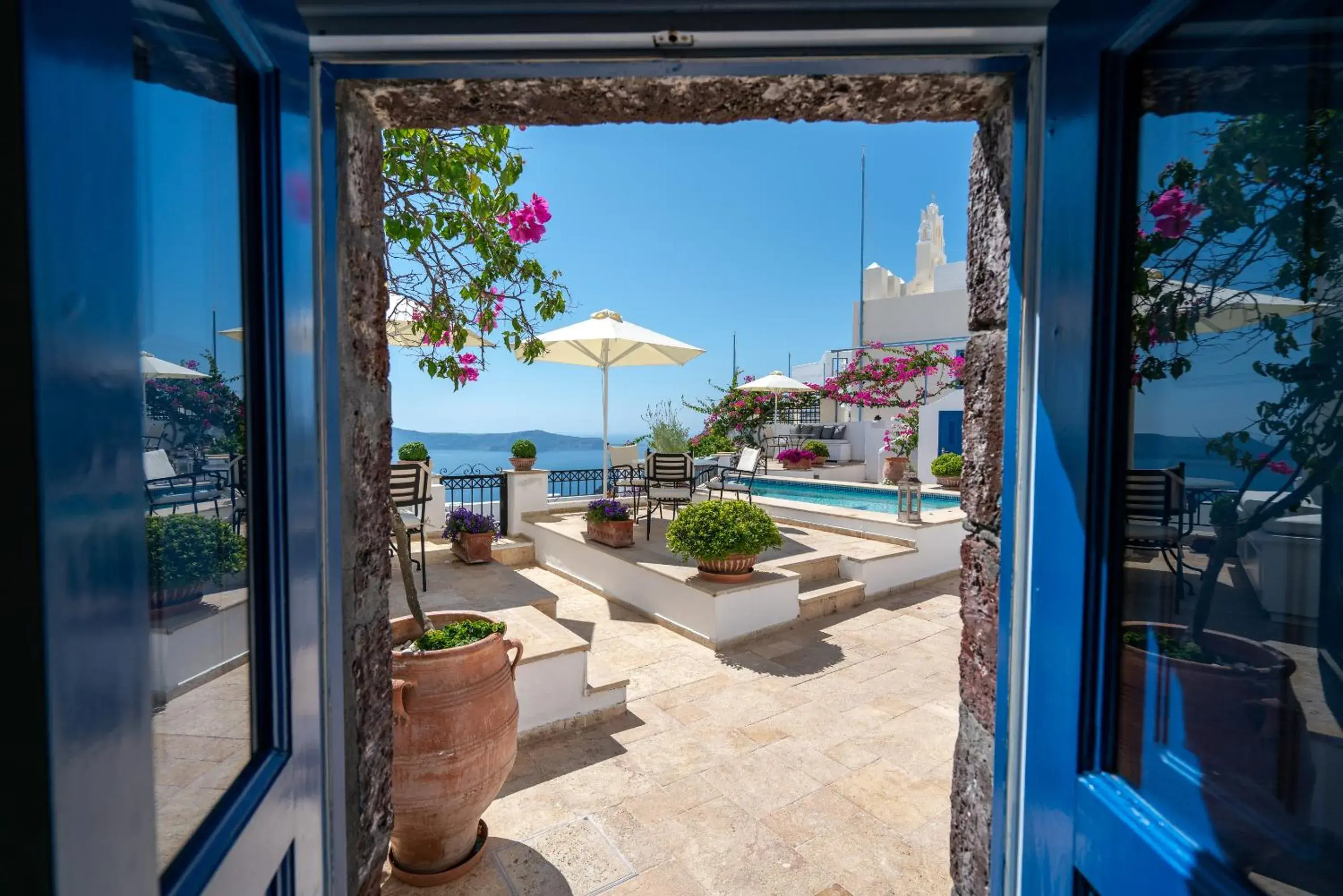 Deluxe Double Room with Sea View in Lithies Traditional Homes Deluxe Double Room with Sea View in Lithies Traditional Homes