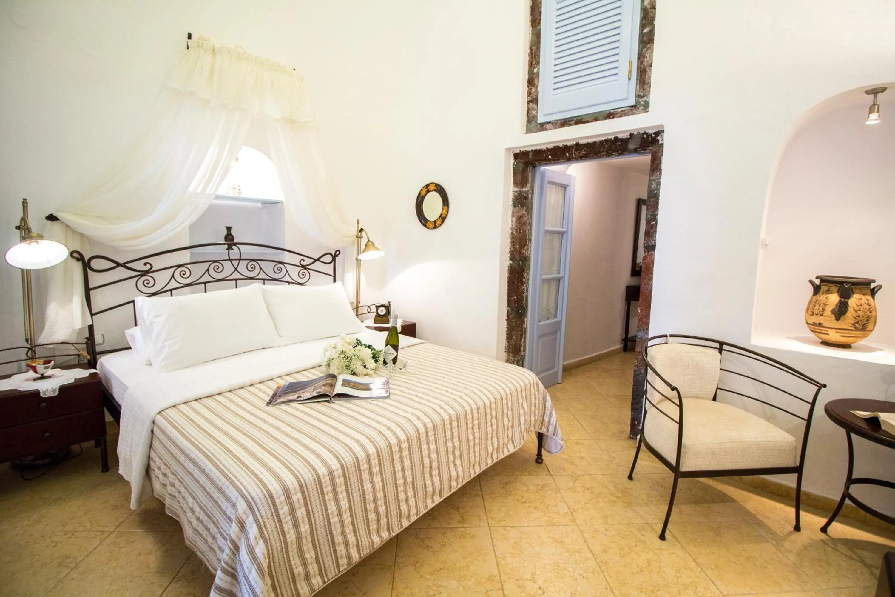 Bed in Lithies Traditional Homes