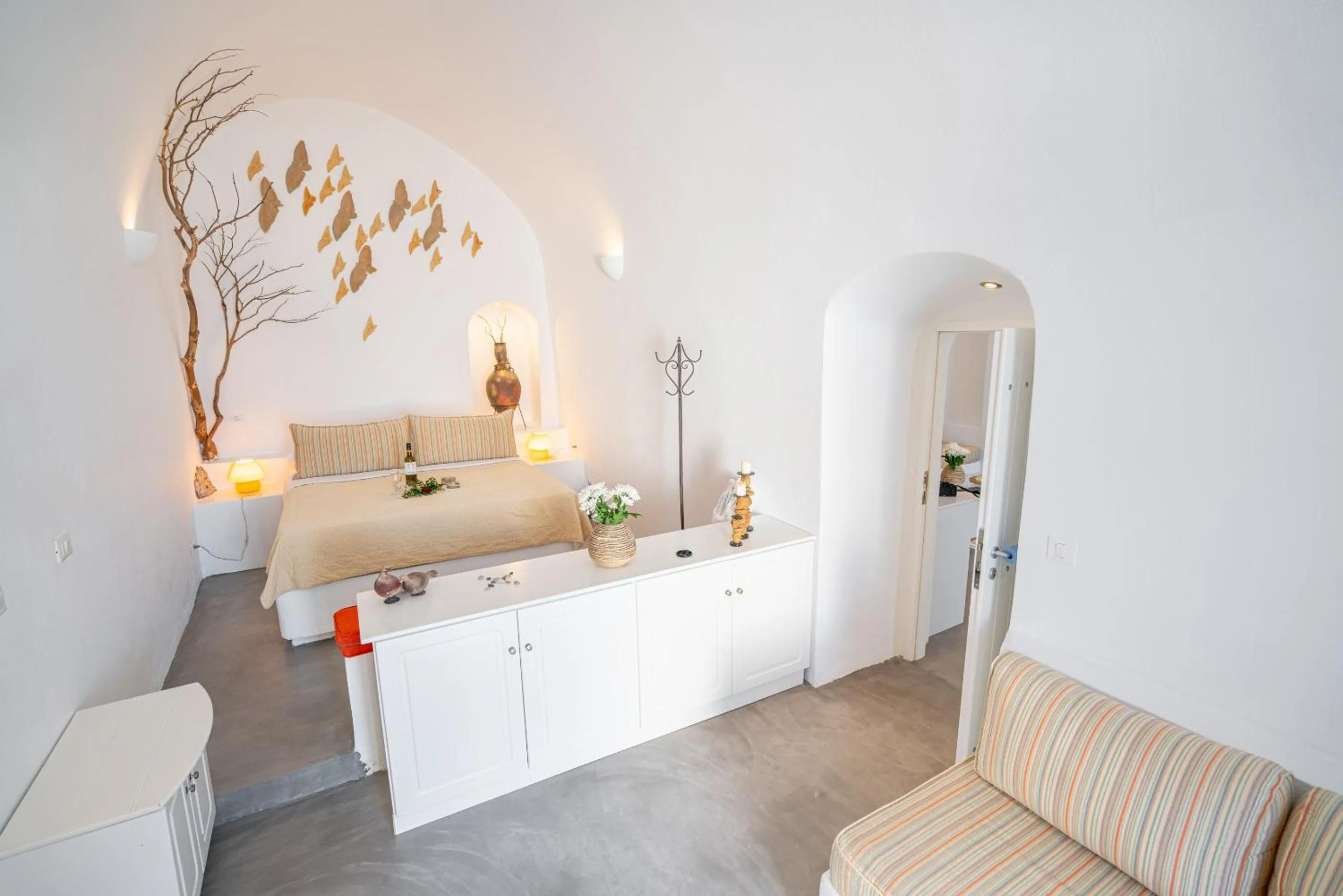 Bed in Lithies Traditional Homes