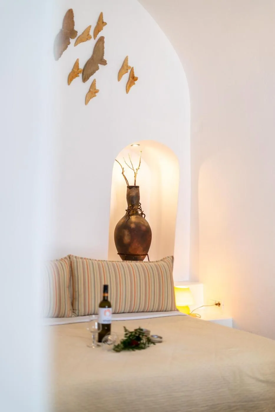 Bed in Lithies Traditional Homes