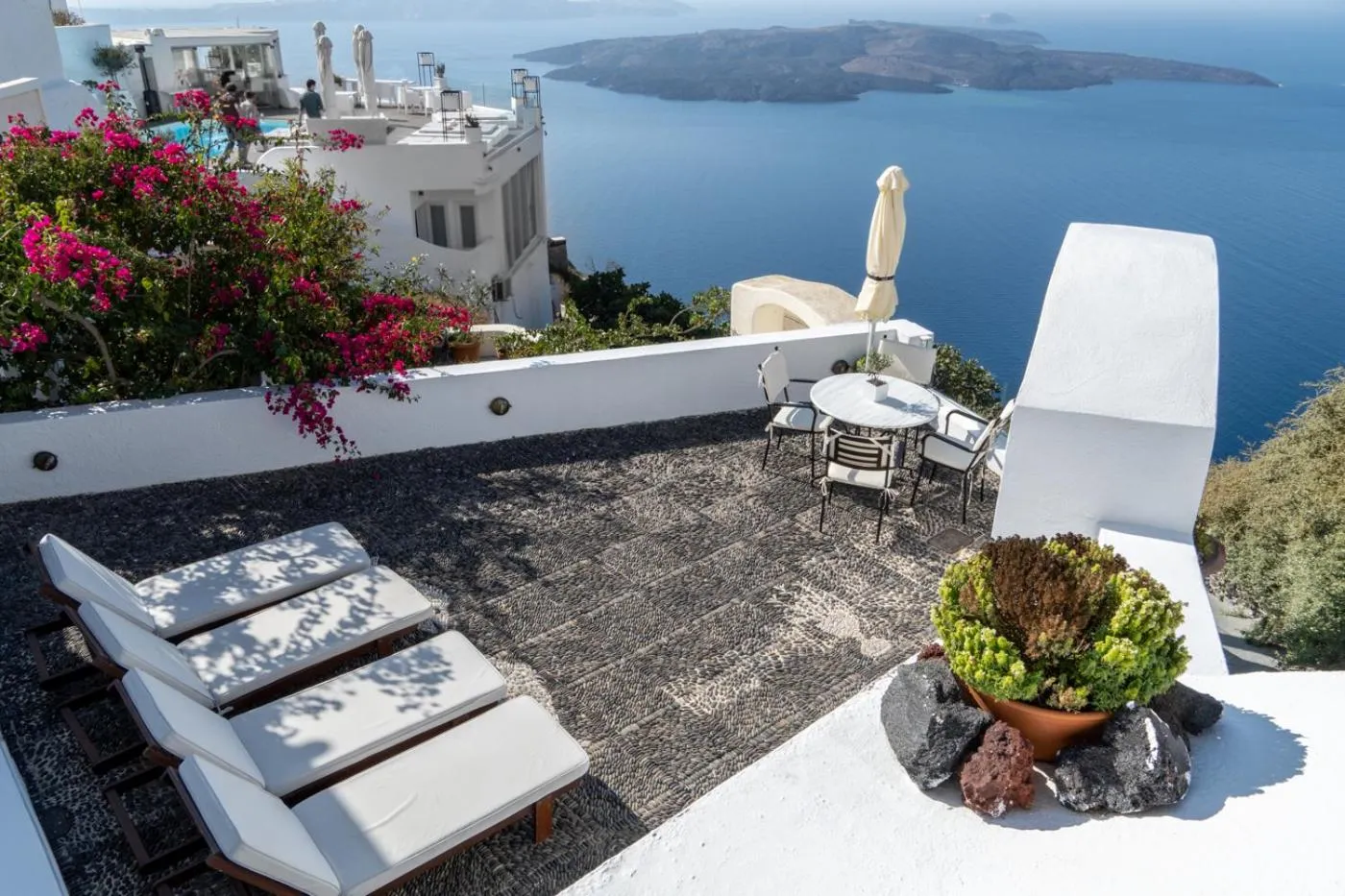Patio in Lithies Traditional Homes